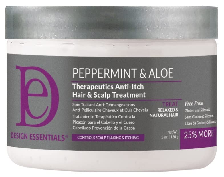 Tratamiento Para Cabello Y Cuero Cabelludo Design Essentials Anti-picazón, 150 Ml - Venta Internacional.