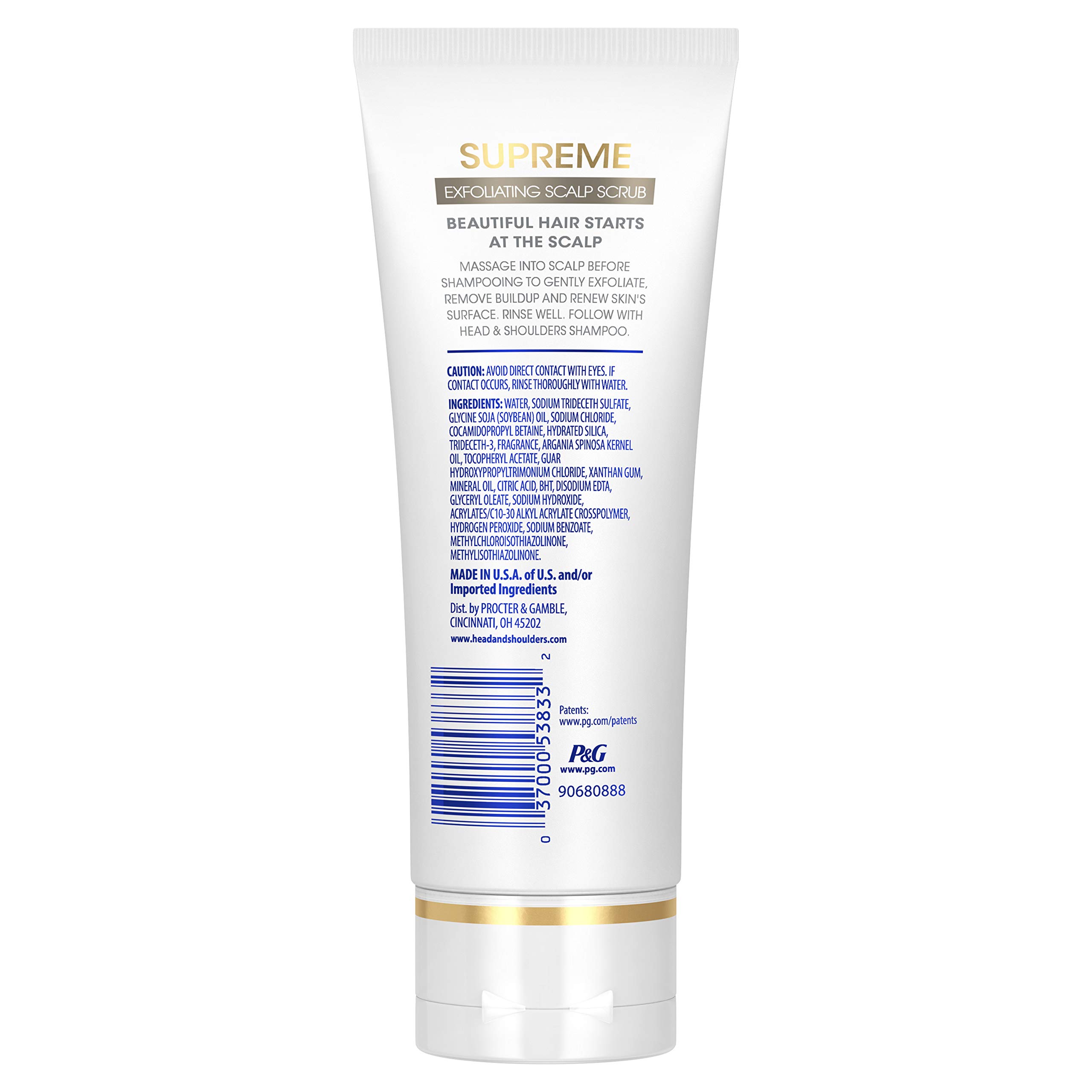 Foto 3 pulgar | Tratamiento Exfoliante Para Cuero Cabelludo Head & Shoulders Supreme 100 Ml - Venta Internacional.