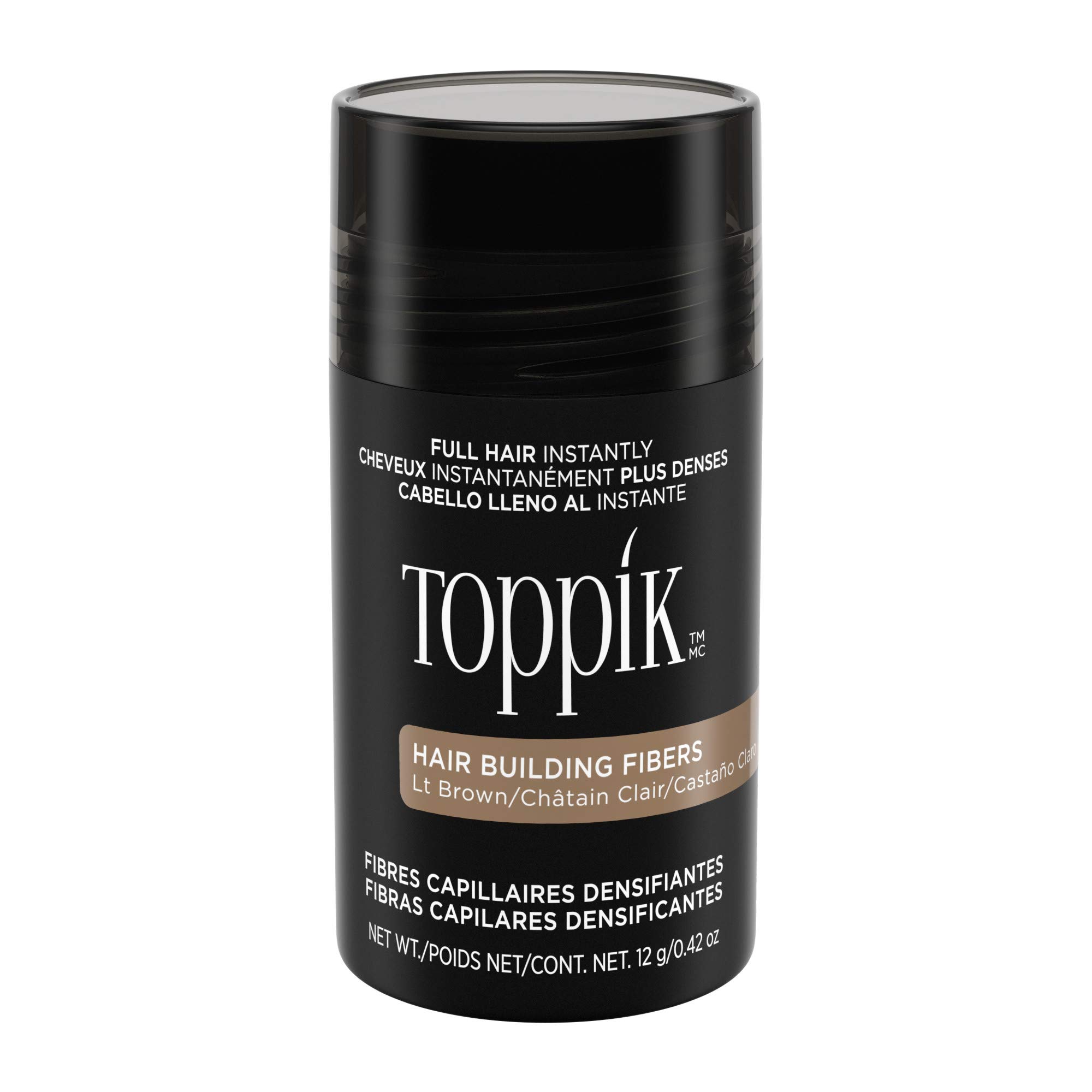 Foto 2 pulgar | Fibras Para El Cabello Toppik Brown Claro 12 G - Venta Internacional.