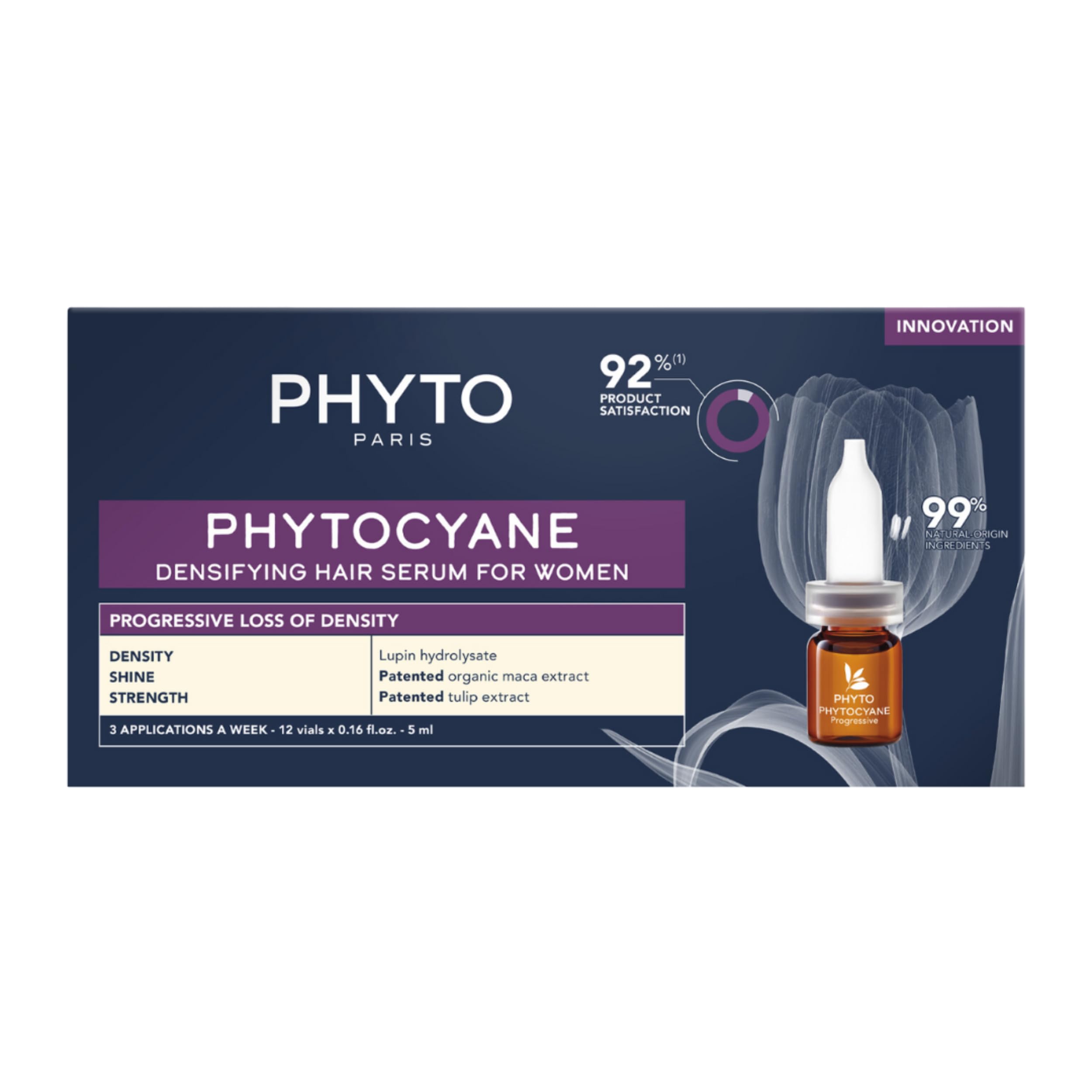 Tratamiento Densificante Phytocyane Women 12 Viales X 5 Ml - Venta Internacional.