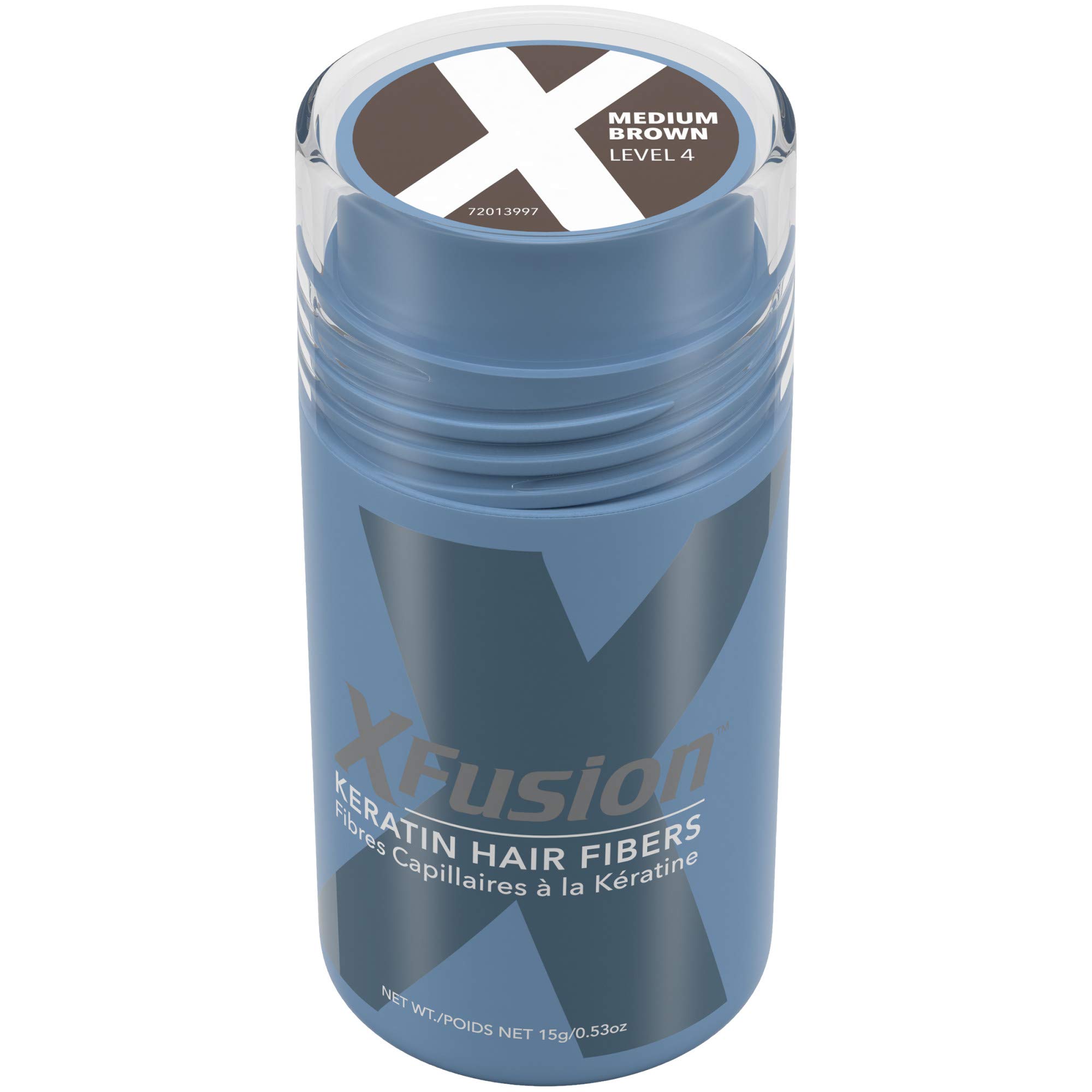 Foto 2 pulgar | Hair Fibers Xfusion Keratin Medium Brown 15 G - Venta Internacional.