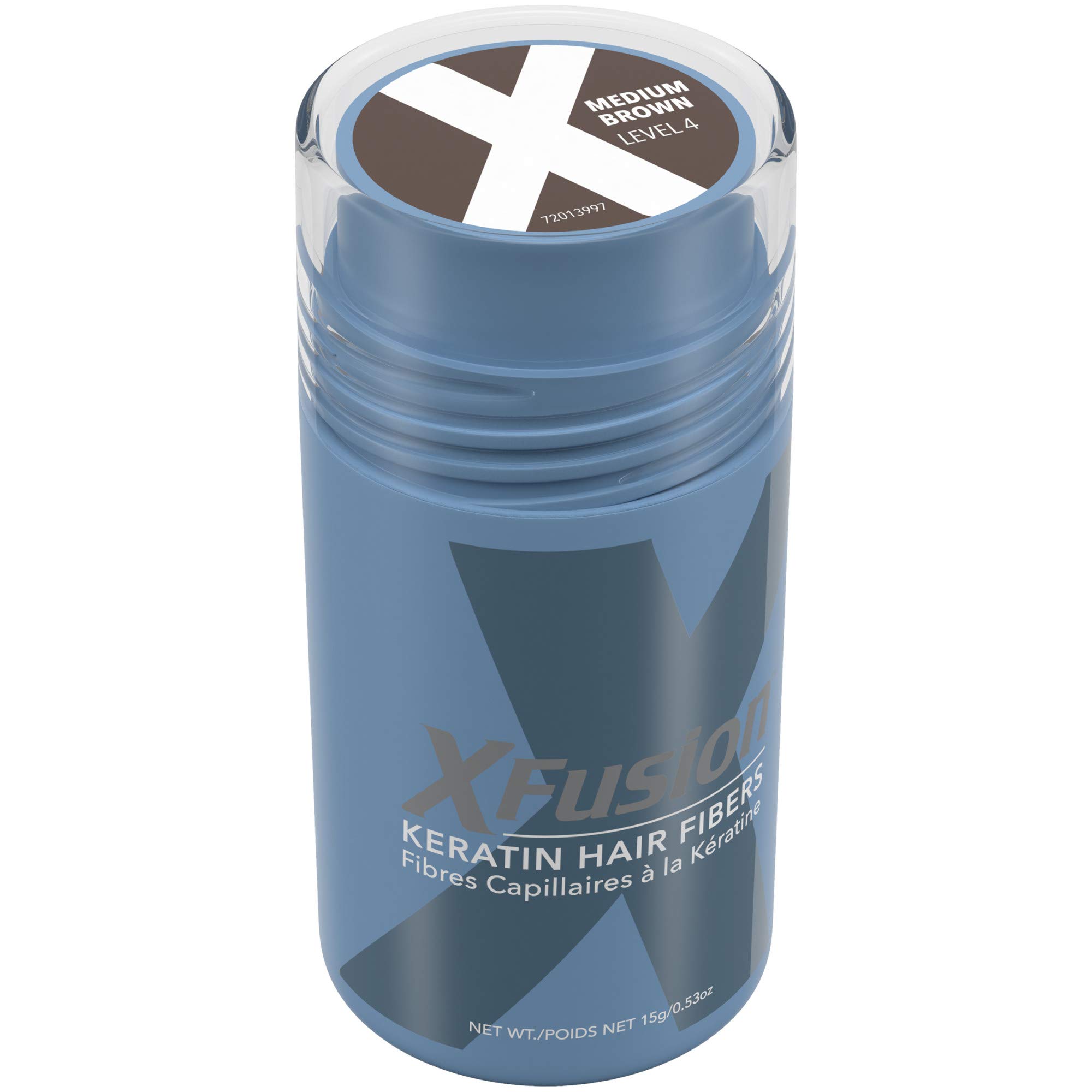 Foto 3 pulgar | Hair Fibers Xfusion Keratin Medium Brown 15 G - Venta Internacional.