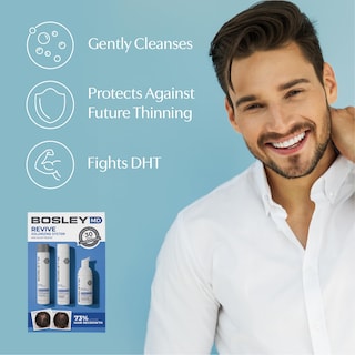 Foto 3 | Tratamiento Para Adelgazar El Cabello Bosleymd Bosrevive Starter Kit - Venta Internacional.