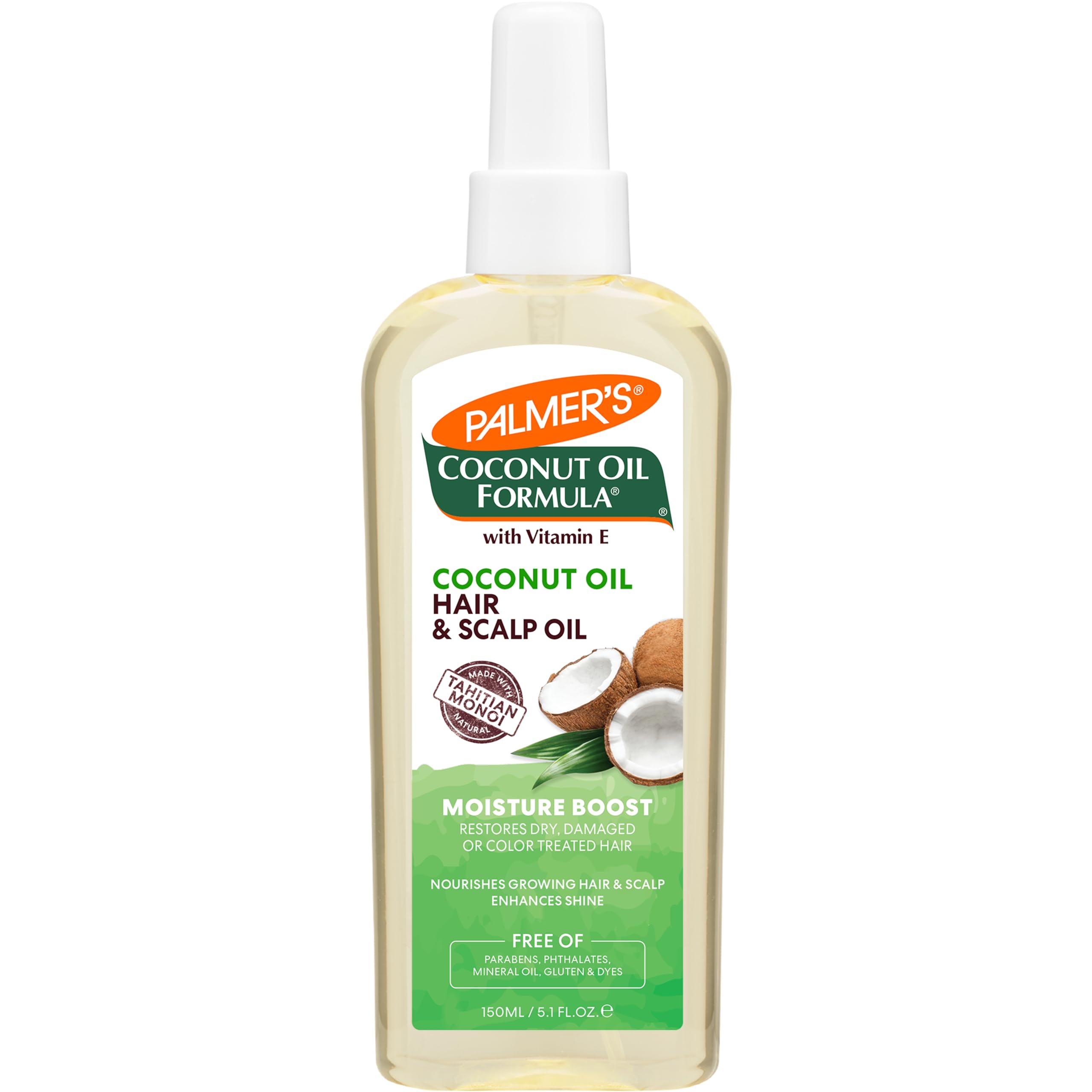 Spray De Aceite Para Cabello Y Cuero Cabelludo Palmer's Coconut Oil 150 Ml - Venta Internacional.