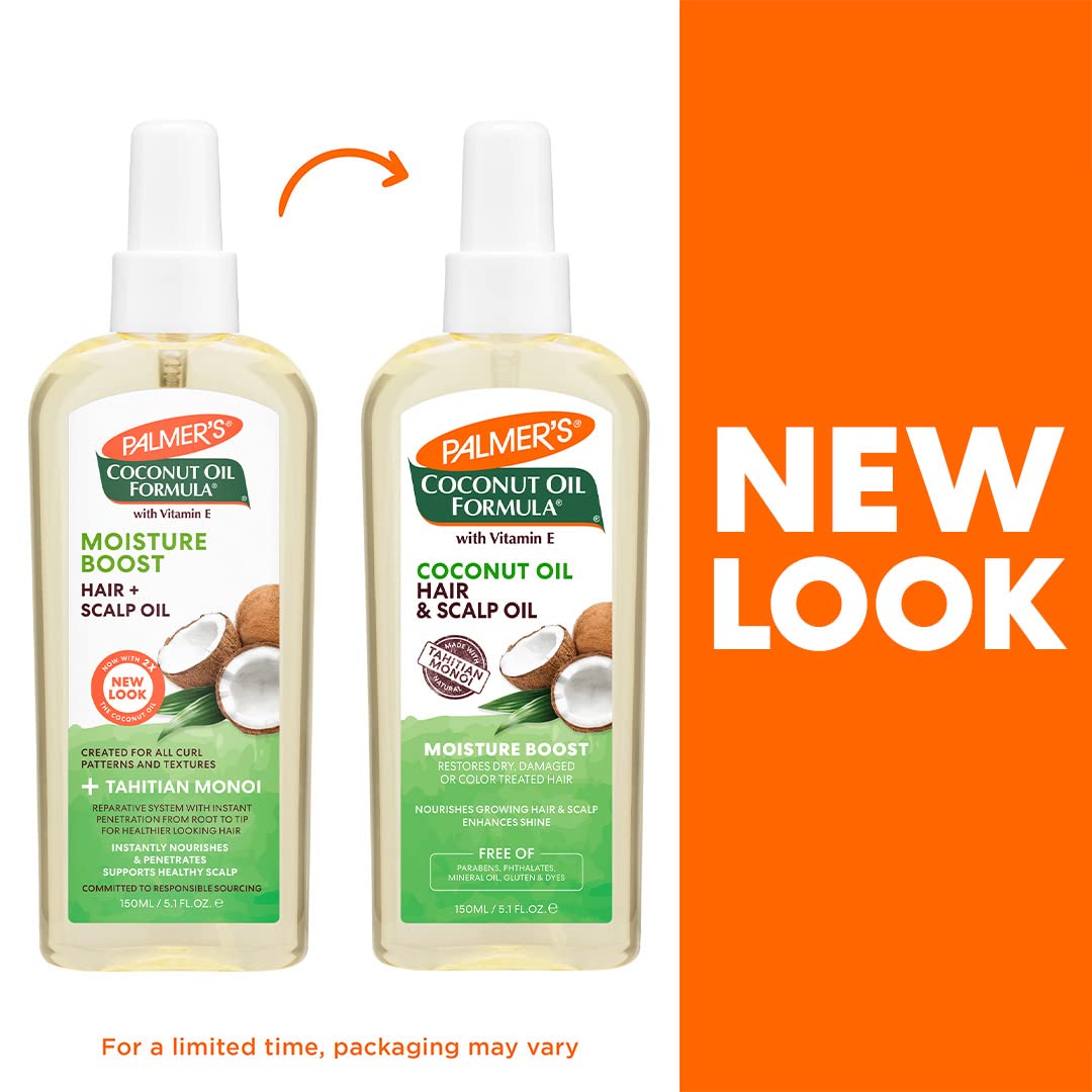 Foto 3 pulgar | Spray De Aceite Para Cabello Y Cuero Cabelludo Palmer's Coconut Oil 150 Ml - Venta Internacional.