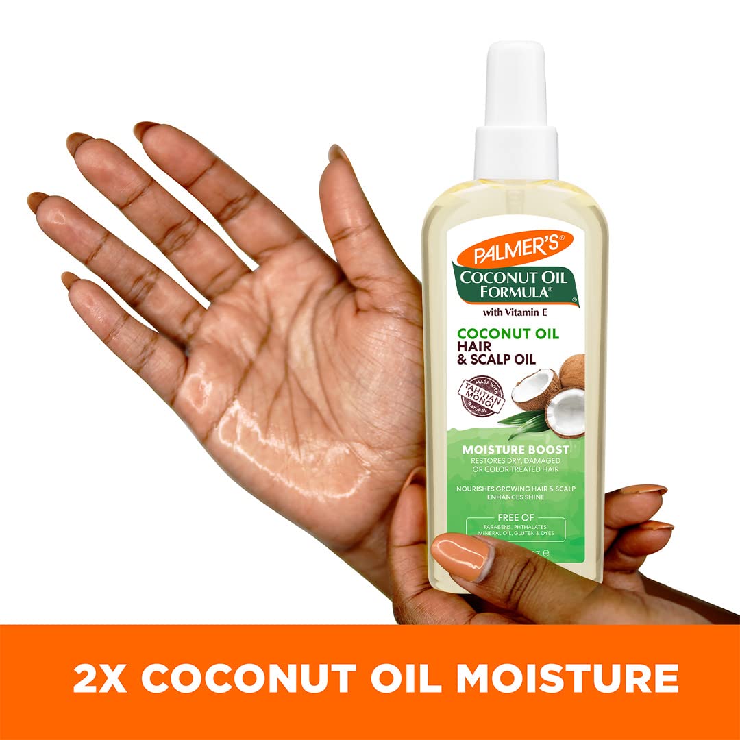 Foto 5 pulgar | Spray De Aceite Para Cabello Y Cuero Cabelludo Palmer's Coconut Oil 150 Ml - Venta Internacional.