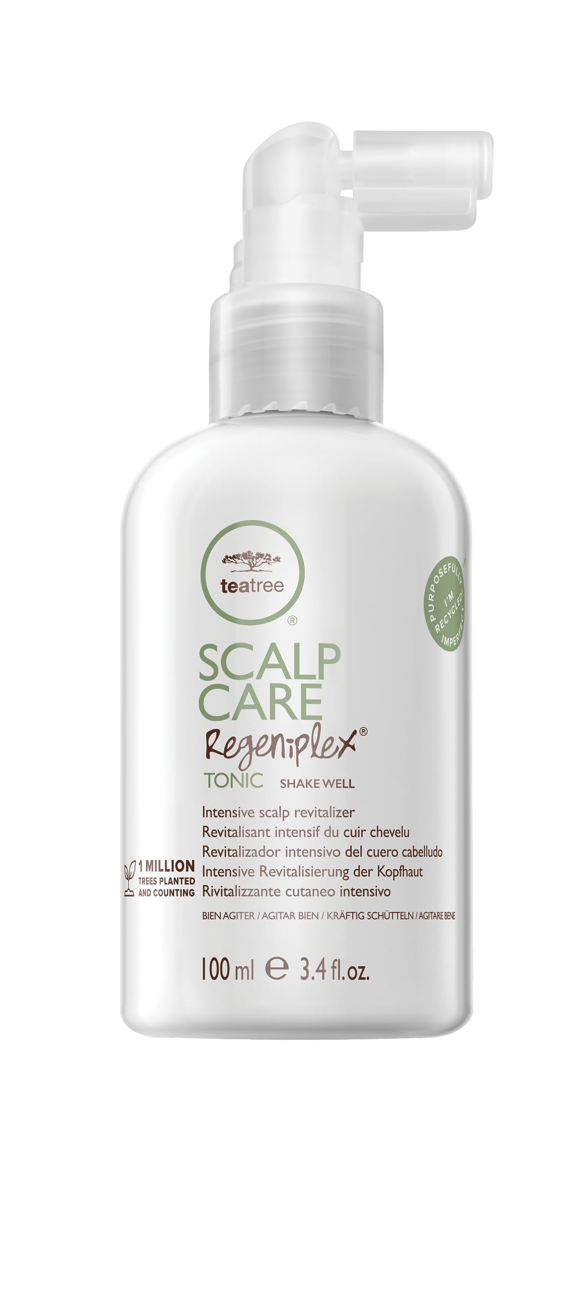Tratamiento Del Cuero Cabelludo Tea Tree Regeniplex Tonic 100 Ml Para Cabello Fino - Venta Internacional.