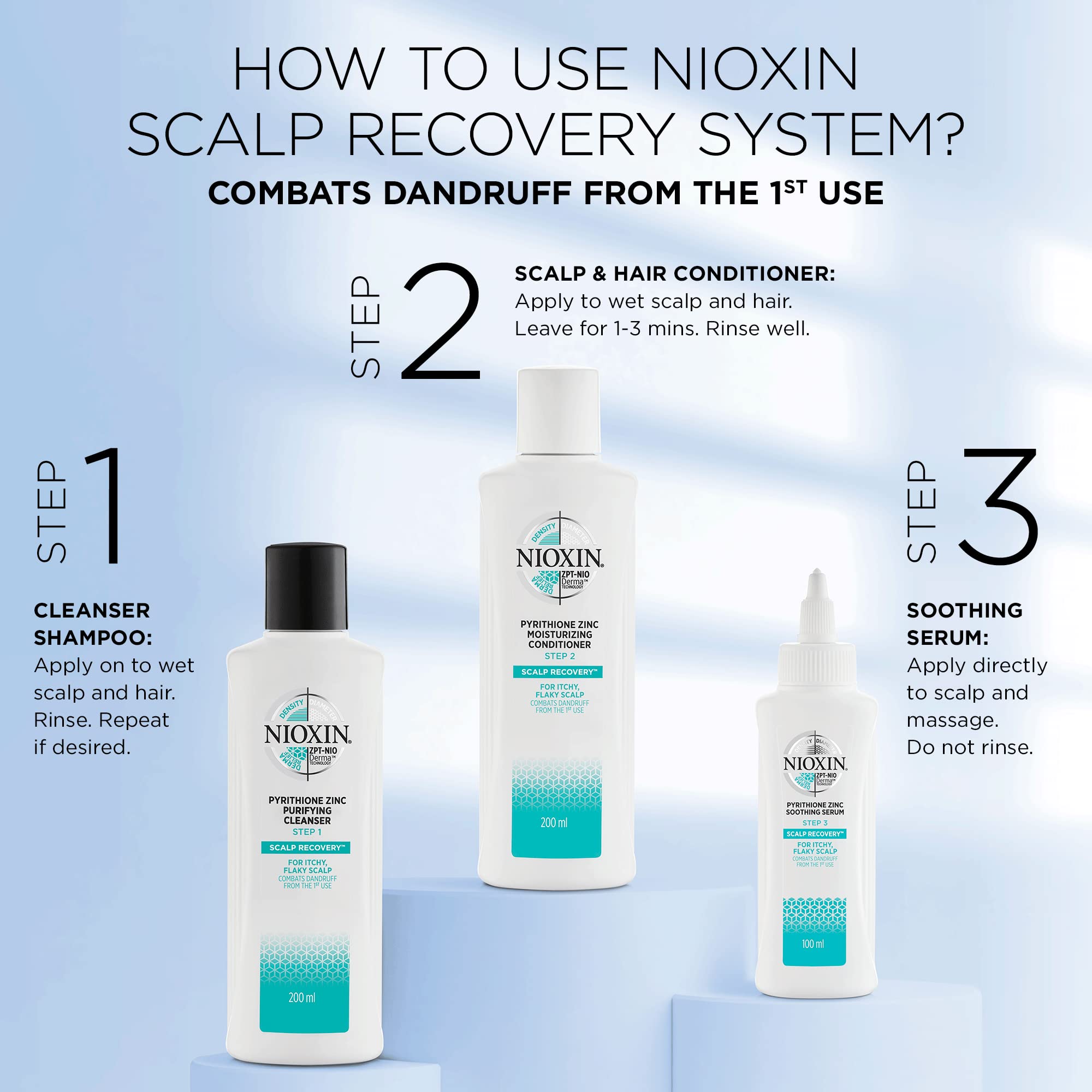 Foto 5 | Acondicionador Nioxin Scalp Recovery Anticaspa 1l - Venta Internacional.