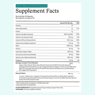 Foto 6 | Suplemento Para El Crecimiento Del Cabello Y Sérum Capilar Nutrafol Women's - Venta Internacional.