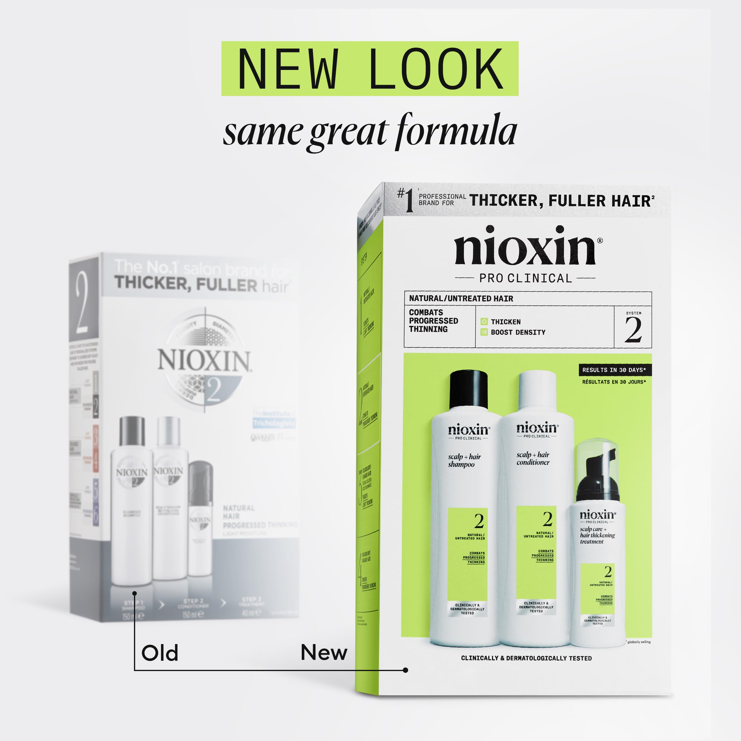 Foto 2 | Kit De Tratamiento Capilar Nioxin System 2 Para Fortalecer Y Engrosar - Venta Internacional.