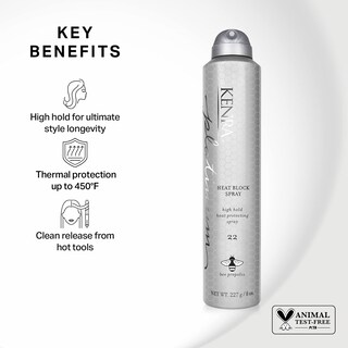 Foto 2 | Laca Protectora Contra El Calor Kenra Platinum Heat Block 22 240 Ml - Venta Internacional.