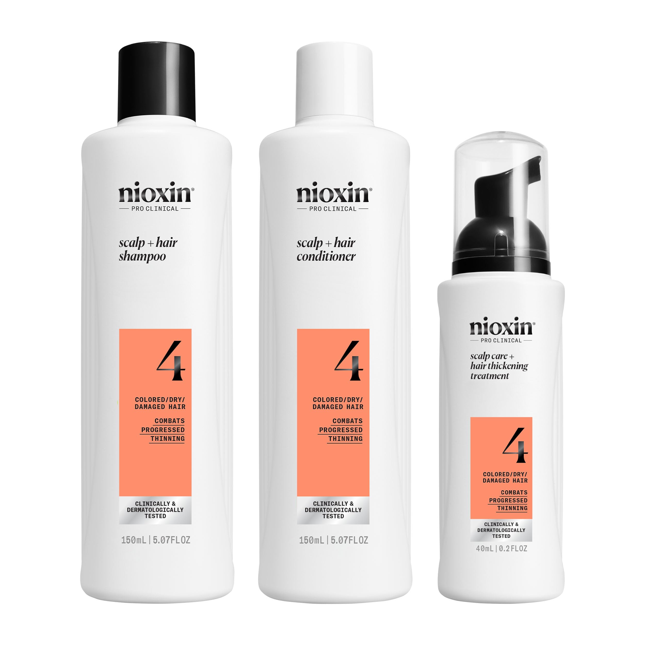 Kit De Tratamiento Capilar Nioxin System 4 Para Cabello Teñido - Venta Internacional.