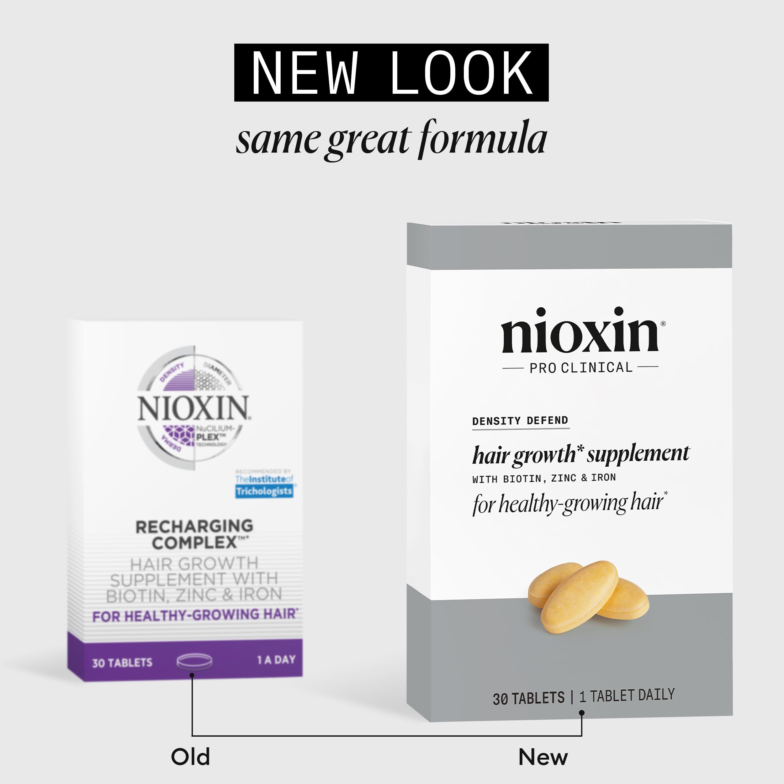 Foto 3 pulgar | Suplementos Para El Crecimiento Del Cabello Nioxin Density Defend 30 Tabletas - Venta Internacional.