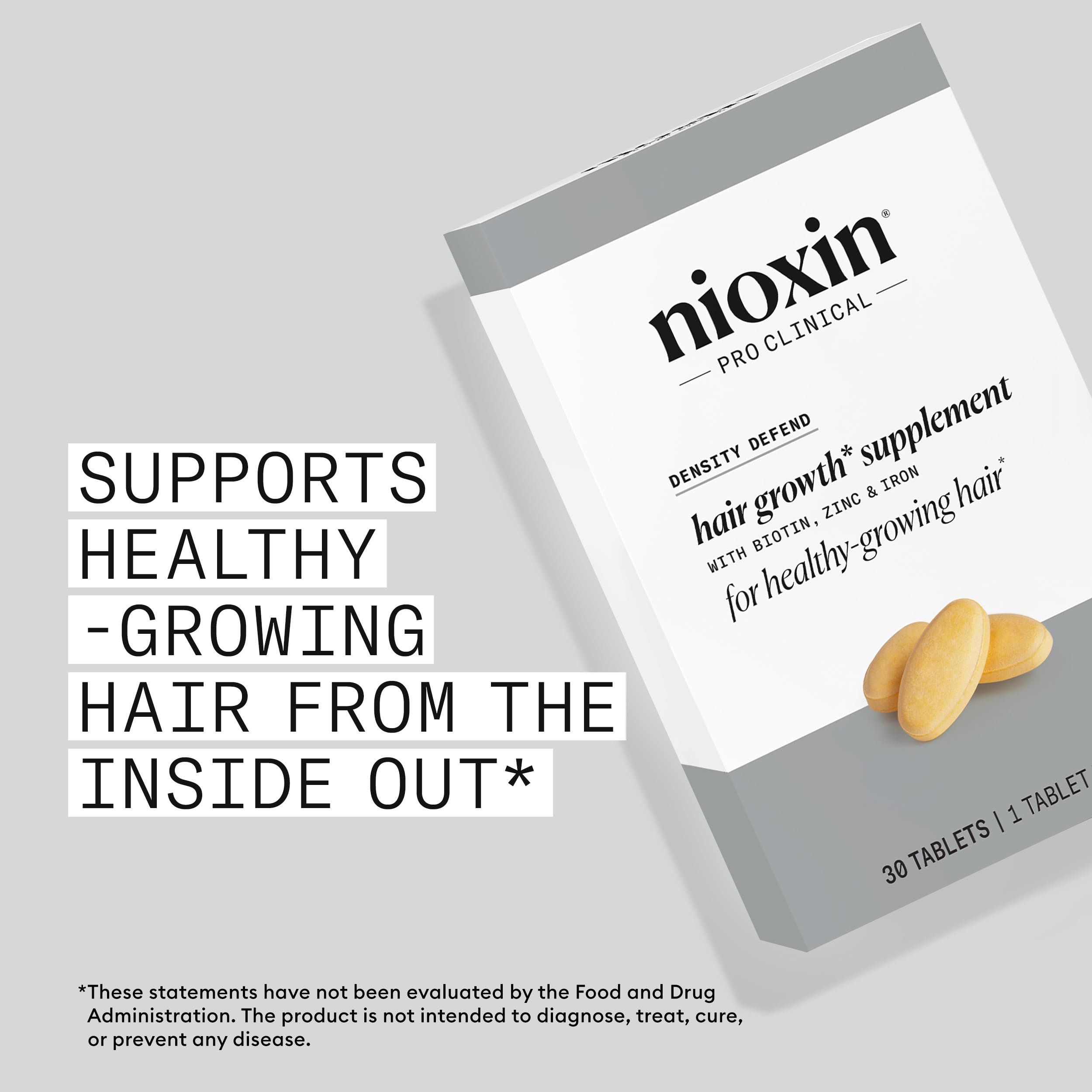 Foto 5 pulgar | Suplementos Para El Crecimiento Del Cabello Nioxin Density Defend 30 Tabletas - Venta Internacional.