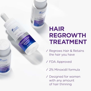 Foto 2 | Tratamiento Para El Crecimiento Del Cabello, Cabeza Y Hombros, Cuero Cabelludo X 2% Minoxidil - Venta Internacional.