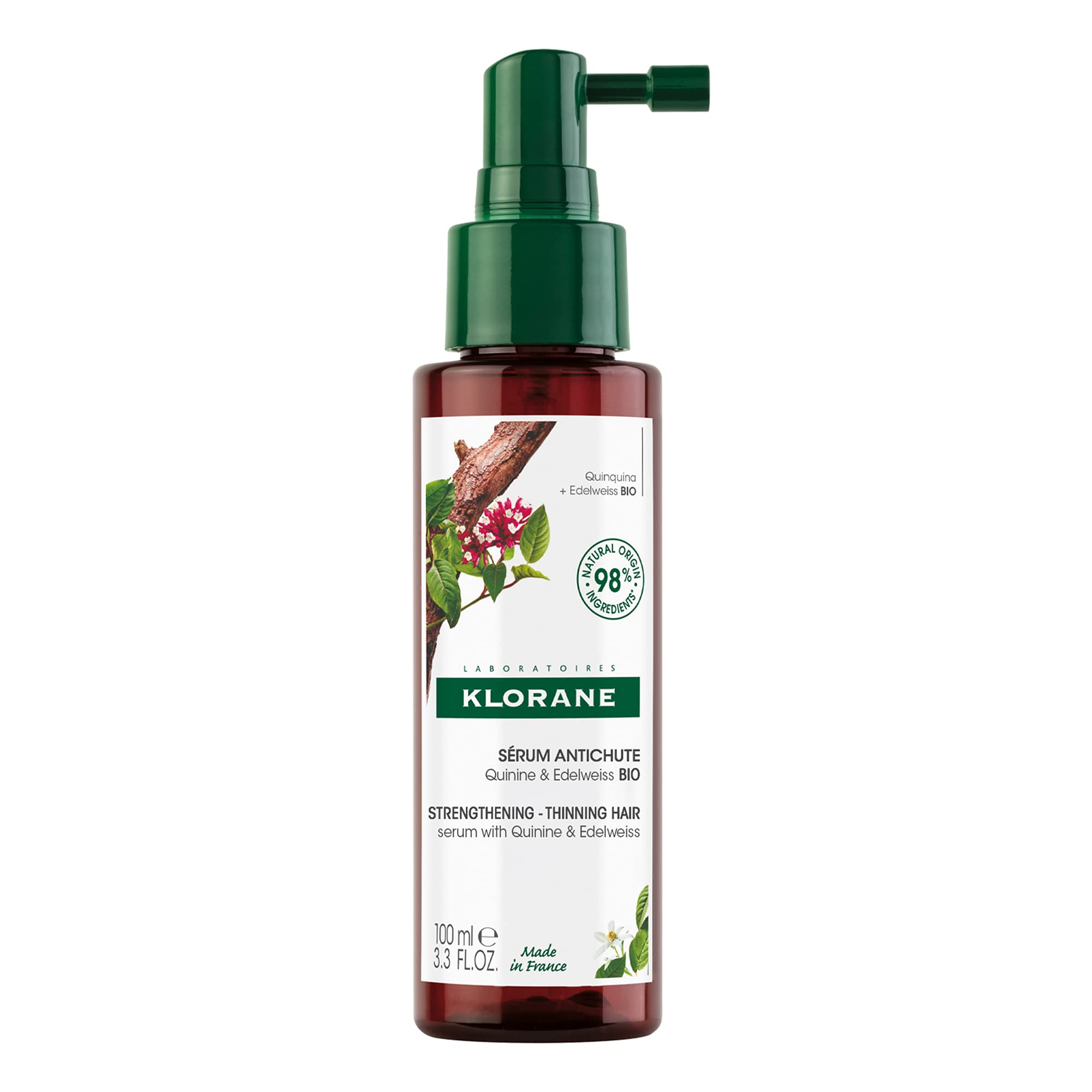 Foto 2 pulgar | Sérum Klorane Strengthening Con Quinina Y Edelweiss 100 Ml - Venta Internacional.