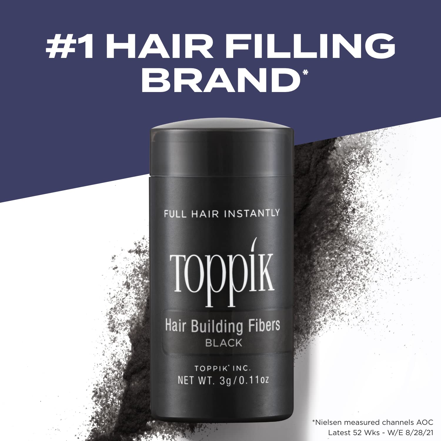 Foto 3 pulgar | Hair Building Fibers Toppik Black, 12 G, Para Hombre Y Mujer - Venta Internacional.