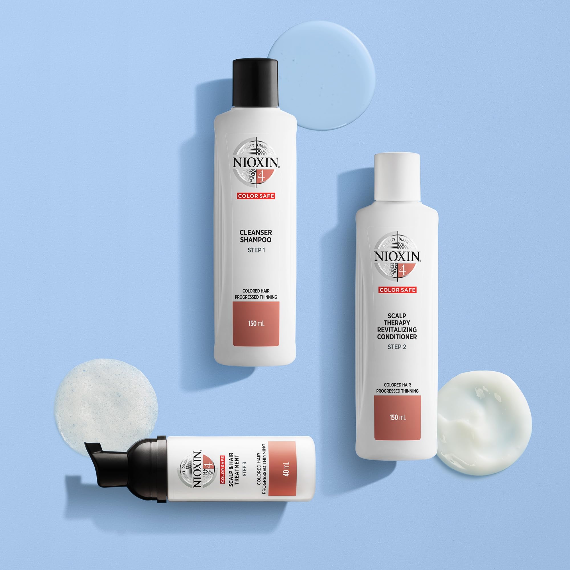 Foto 4 pulgar | Kit De Tratamiento Capilar Nioxin 4 Para Adelgazar El Cabello Teñido Durante 3 Meses - Venta Internacional.