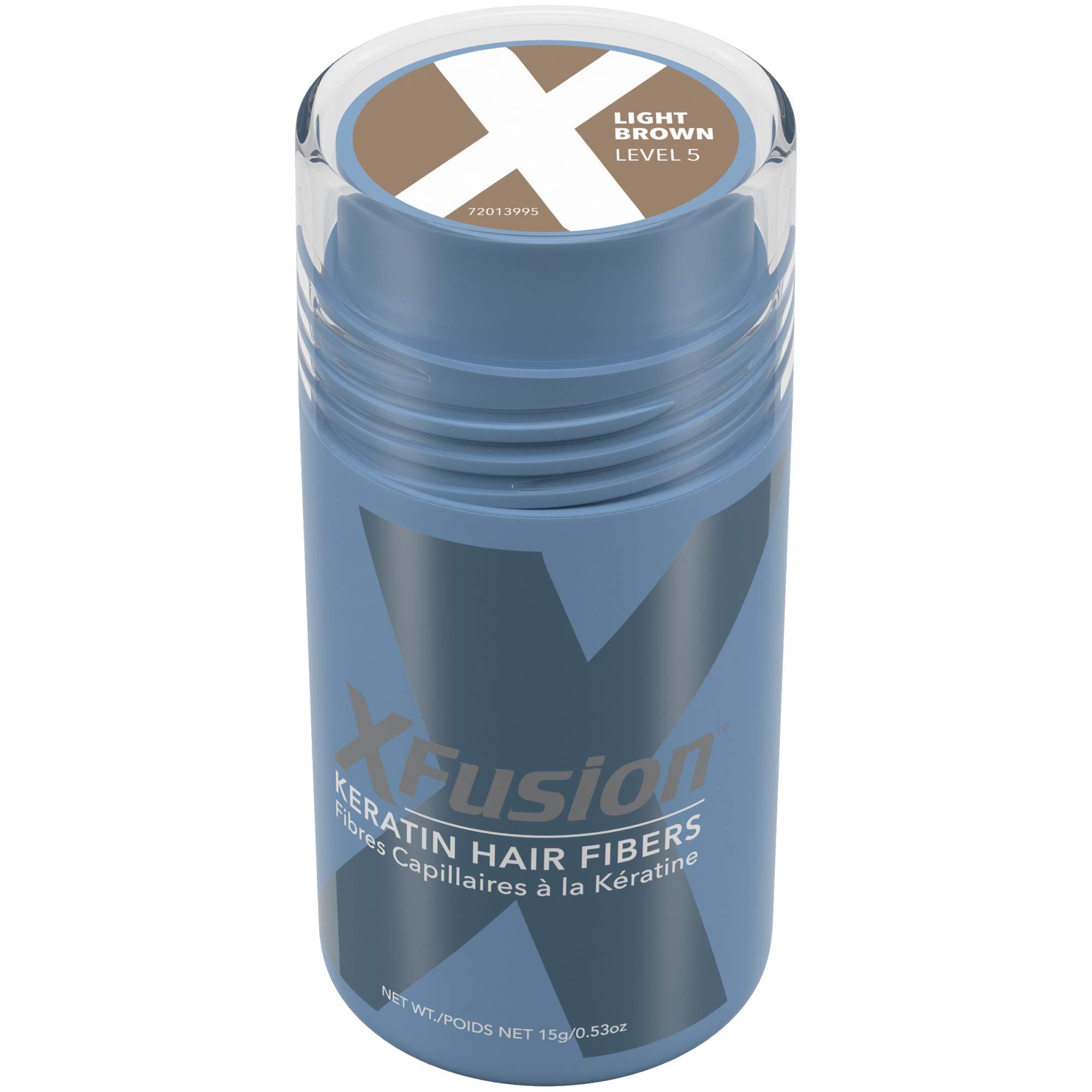 Foto 2 pulgar | Hair Fibers Xfusion Keratin, Marrón Claro, 15 G - Venta Internacional.