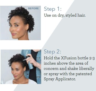 Foto 6 | Hair Fibers Xfusion Keratin, Marrón Claro, 15 G - Venta Internacional.
