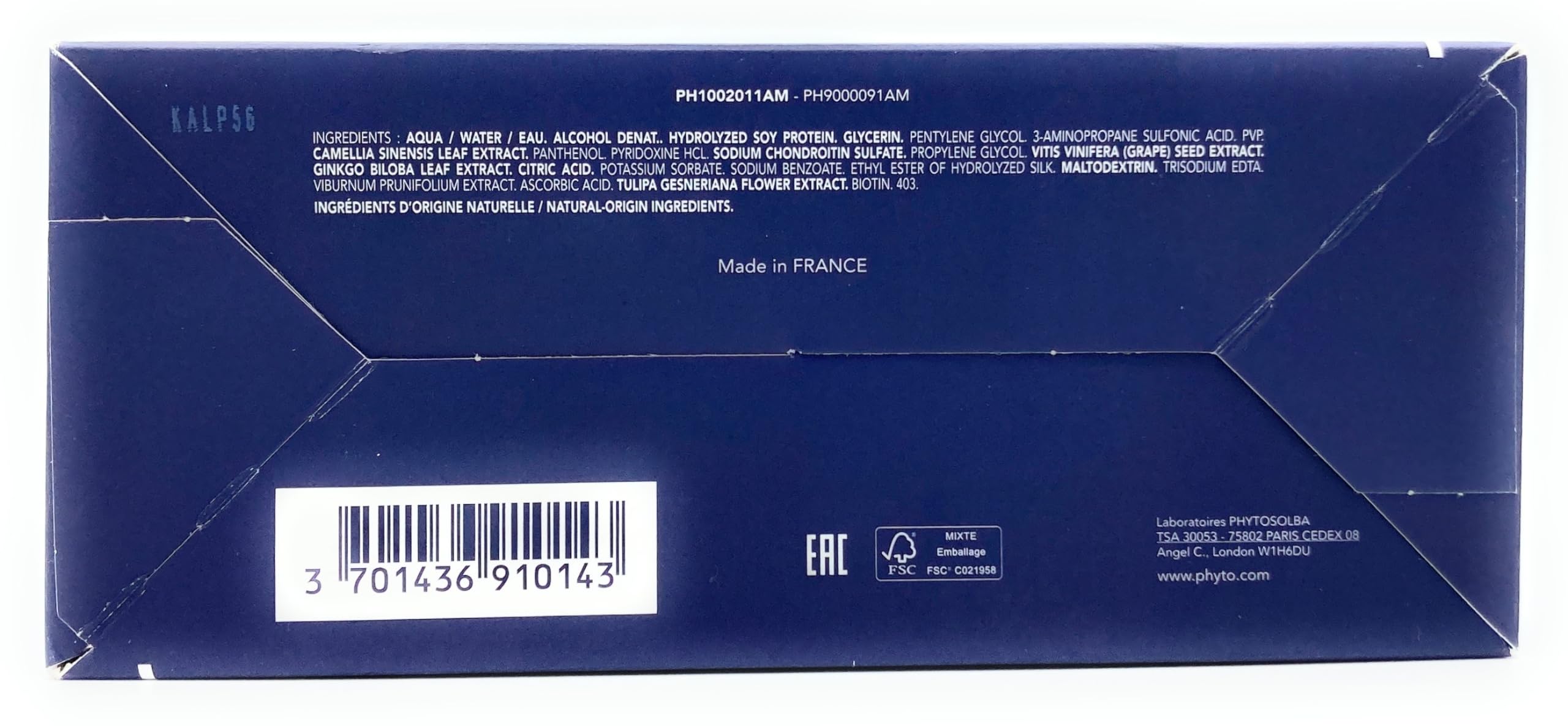 Foto 6 pulgar | Tratamiento Revitalizante Phytocyane Women Reactional Hair - Venta Internacional.