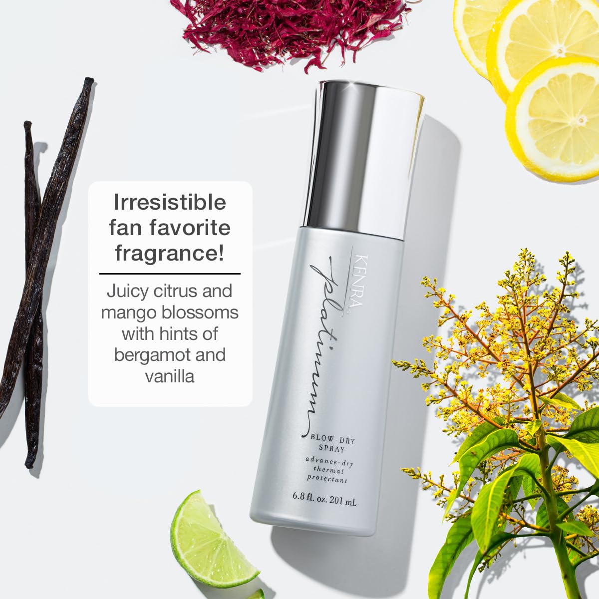Foto 4 pulgar | Blow-dry Spray Kenra Platinum, Protector Térmico Que Ahorra Tiempo, 100 Ml - Venta Internacional.