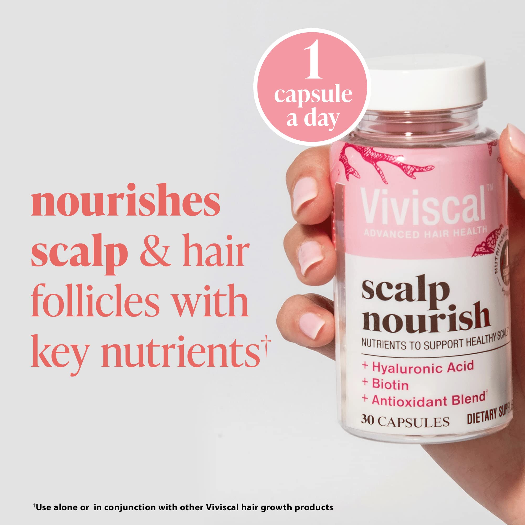 Foto 4 pulgar | Suplemento Viviscal Scalp Nourish 30 Comprimidos - 1 Mes - Venta Internacional.