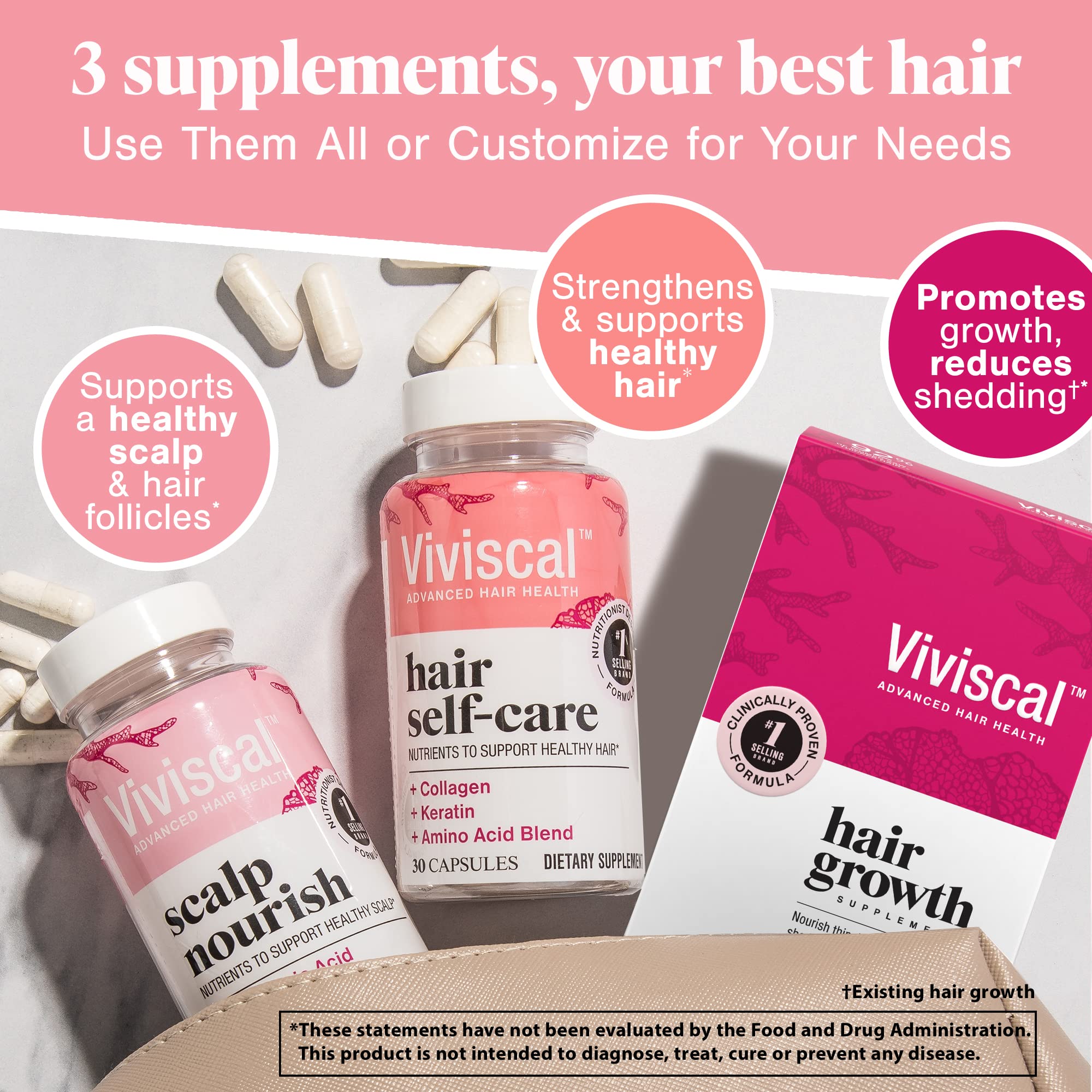 Foto 6 pulgar | Suplemento Viviscal Scalp Nourish 30 Comprimidos - 1 Mes - Venta Internacional.