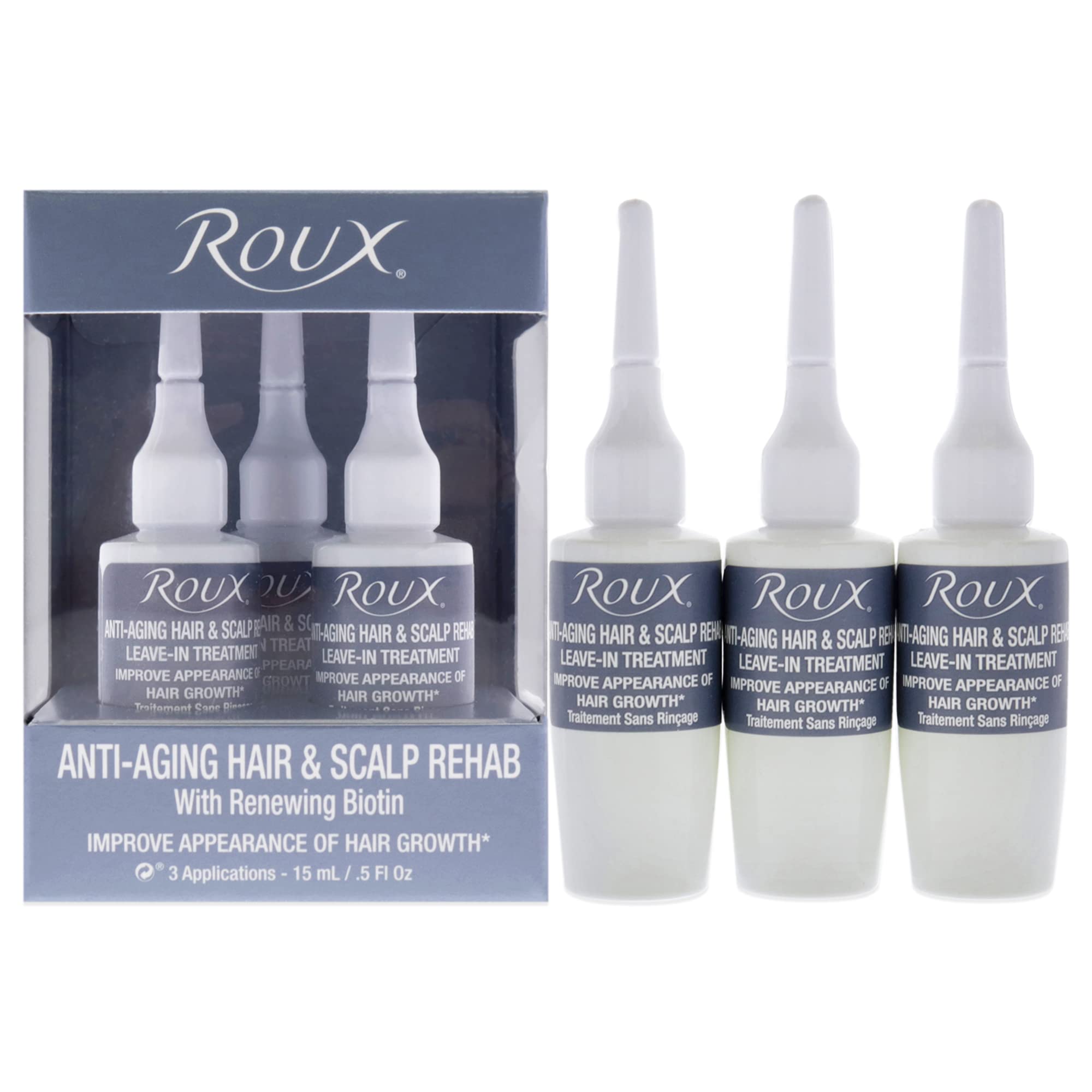 Foto 2 pulgar | Tratamiento Sin Enjuague Roux Antienvejecimiento Para Cabello Y Cuero Cabelludo - Venta Internacional.