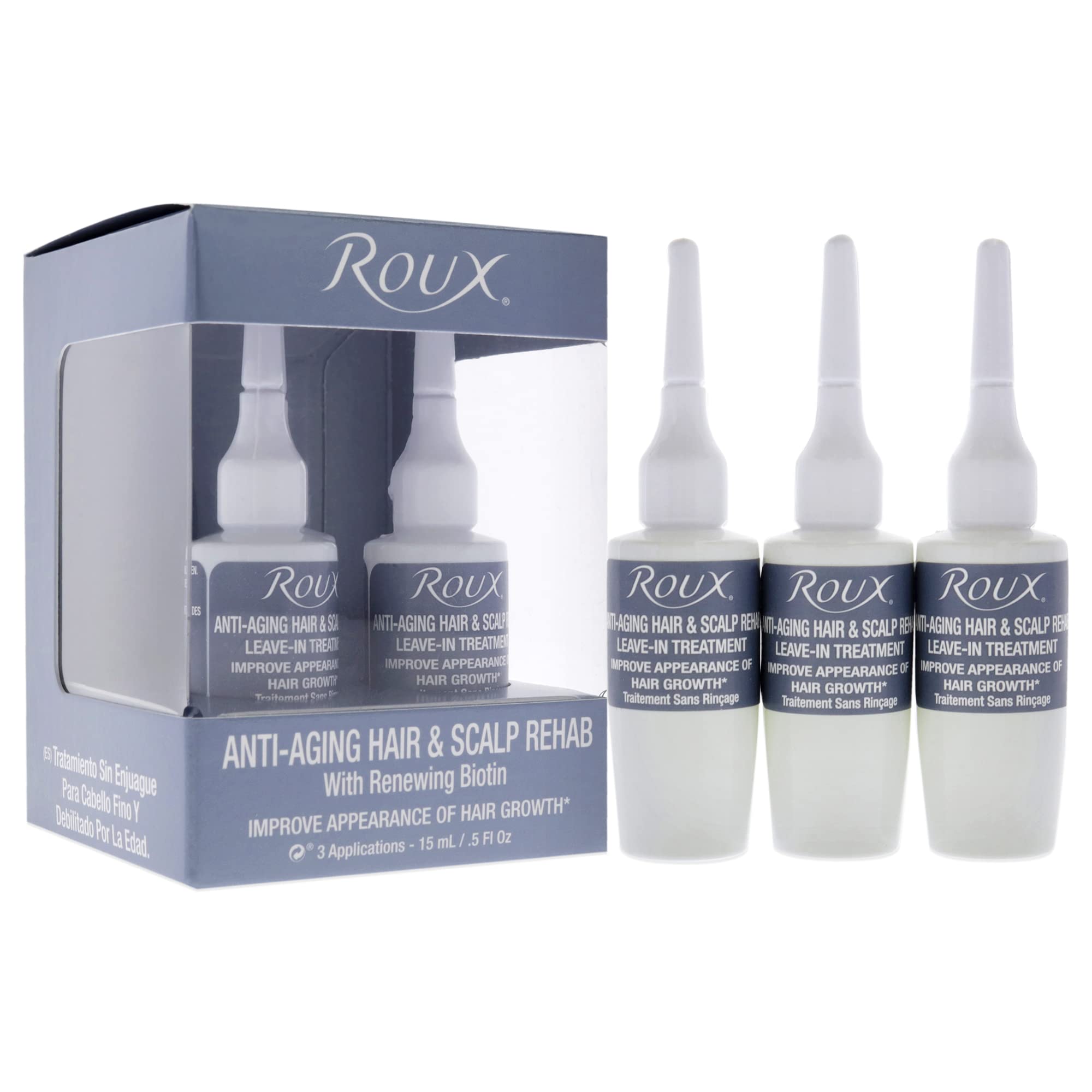 Foto 4 pulgar | Tratamiento Sin Enjuague Roux Antienvejecimiento Para Cabello Y Cuero Cabelludo - Venta Internacional.