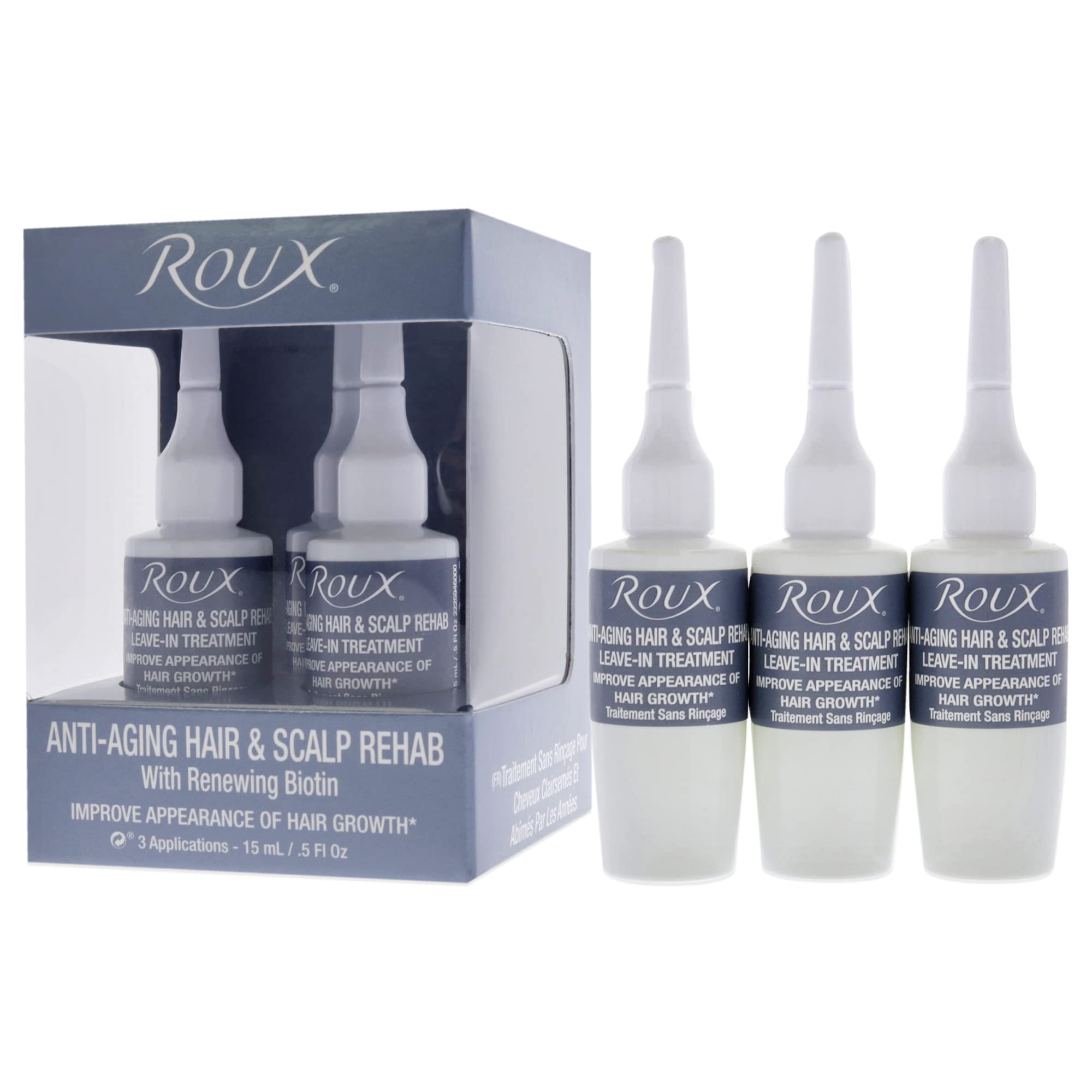Foto 5 pulgar | Tratamiento Sin Enjuague Roux Antienvejecimiento Para Cabello Y Cuero Cabelludo - Venta Internacional.