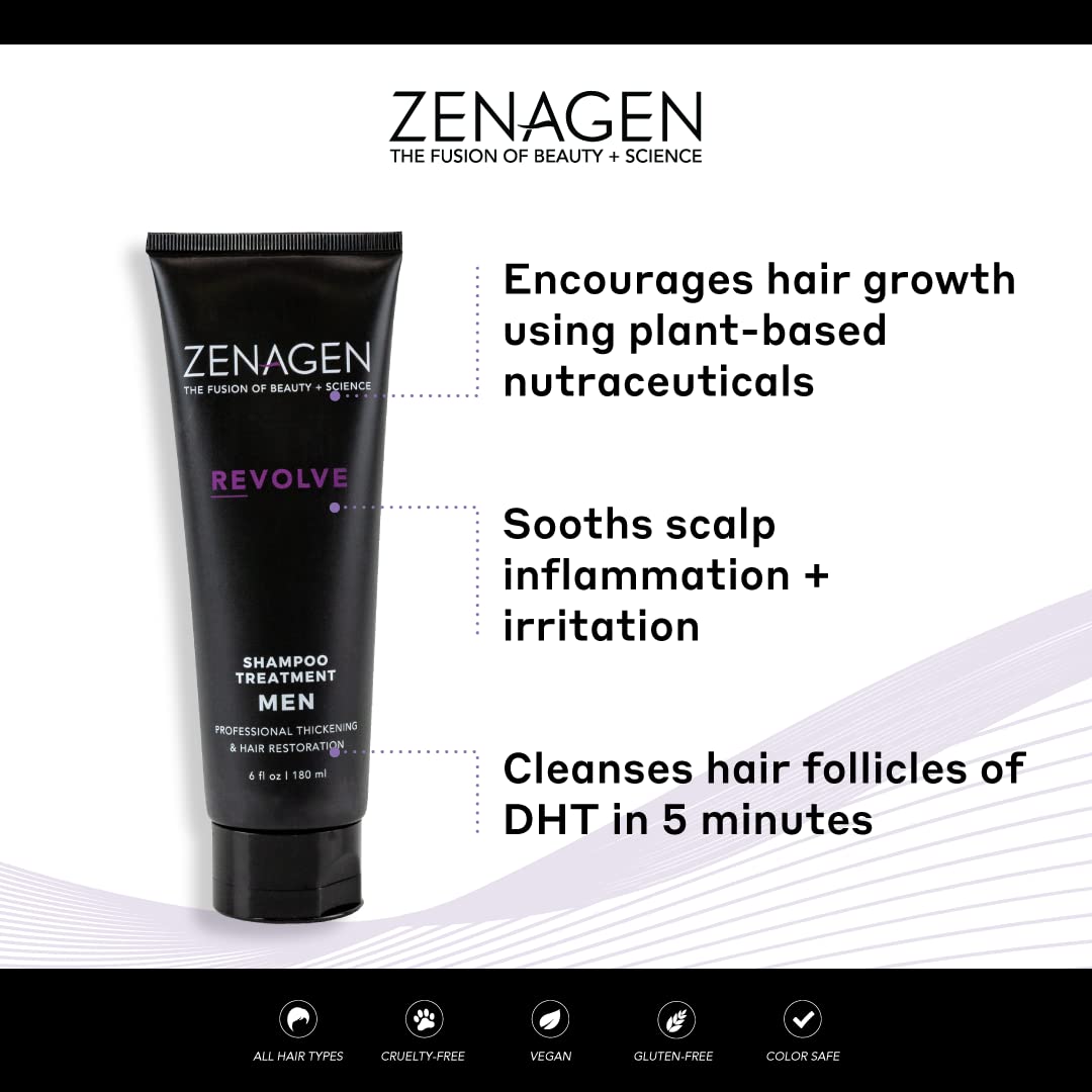 Foto 3 pulgar | Champú Zenagen Revolve Para Espesar Y Perder El Cabello, 960 Ml, Para Hombres - Venta Internacional.