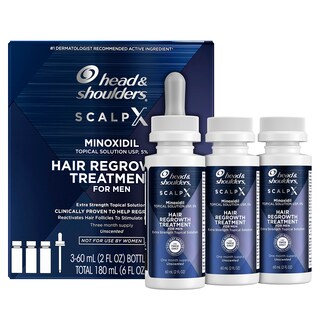 Foto 1 | Tratamiento Para El Crecimiento Del Cabello, Cabeza Y Hombros, Cuero Cabelludo X 5% De Minoxidil - Venta Internacional.