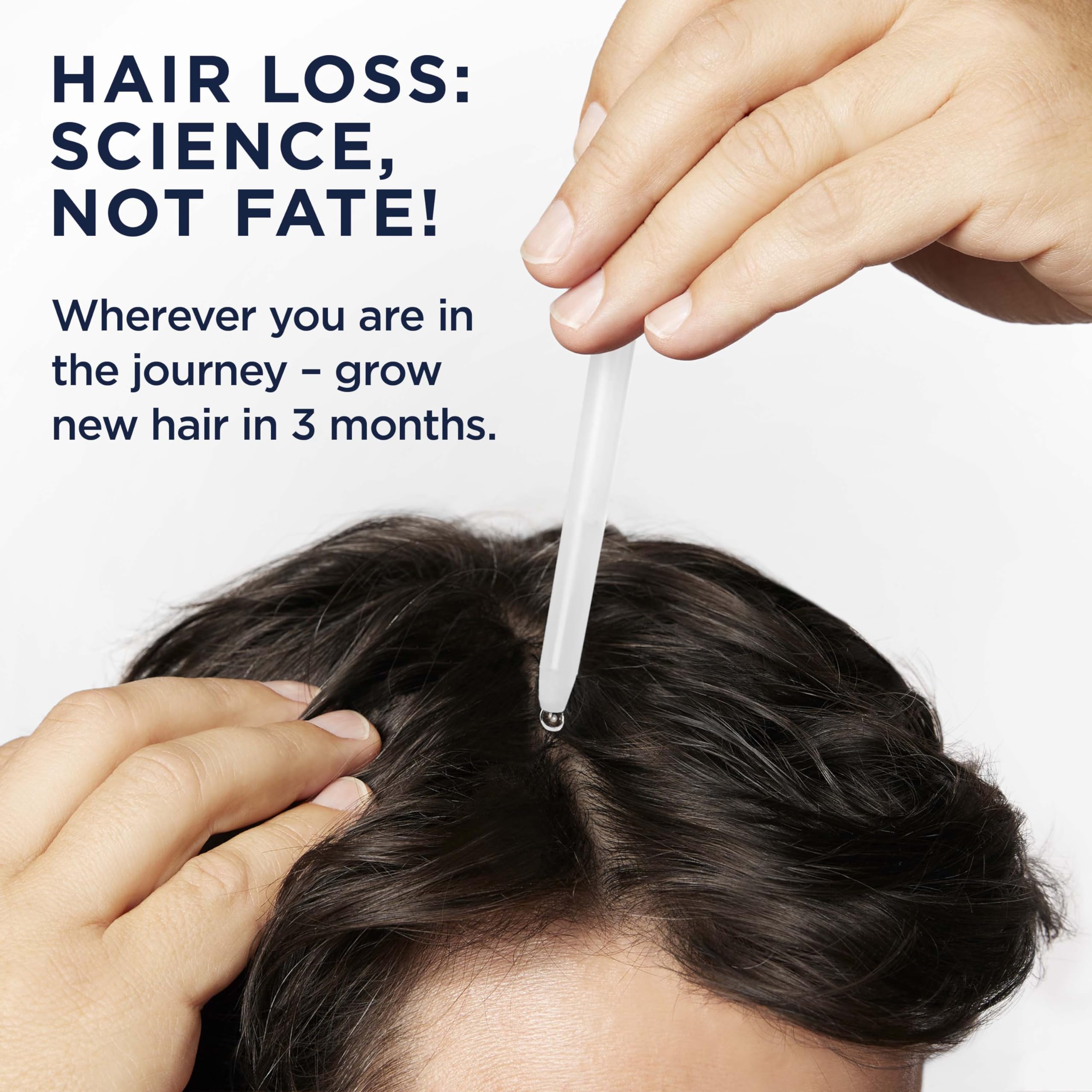 Foto 7 pulgar | Tratamiento Para El Crecimiento Del Cabello, Cabeza Y Hombros, Cuero Cabelludo X 5% De Minoxidil - Venta Internacional.
