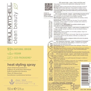 Foto 7 | Aerosol Para Peinar Con Calor Paul Mitchell Clean Beauty, 150 Ml - Venta Internacional.
