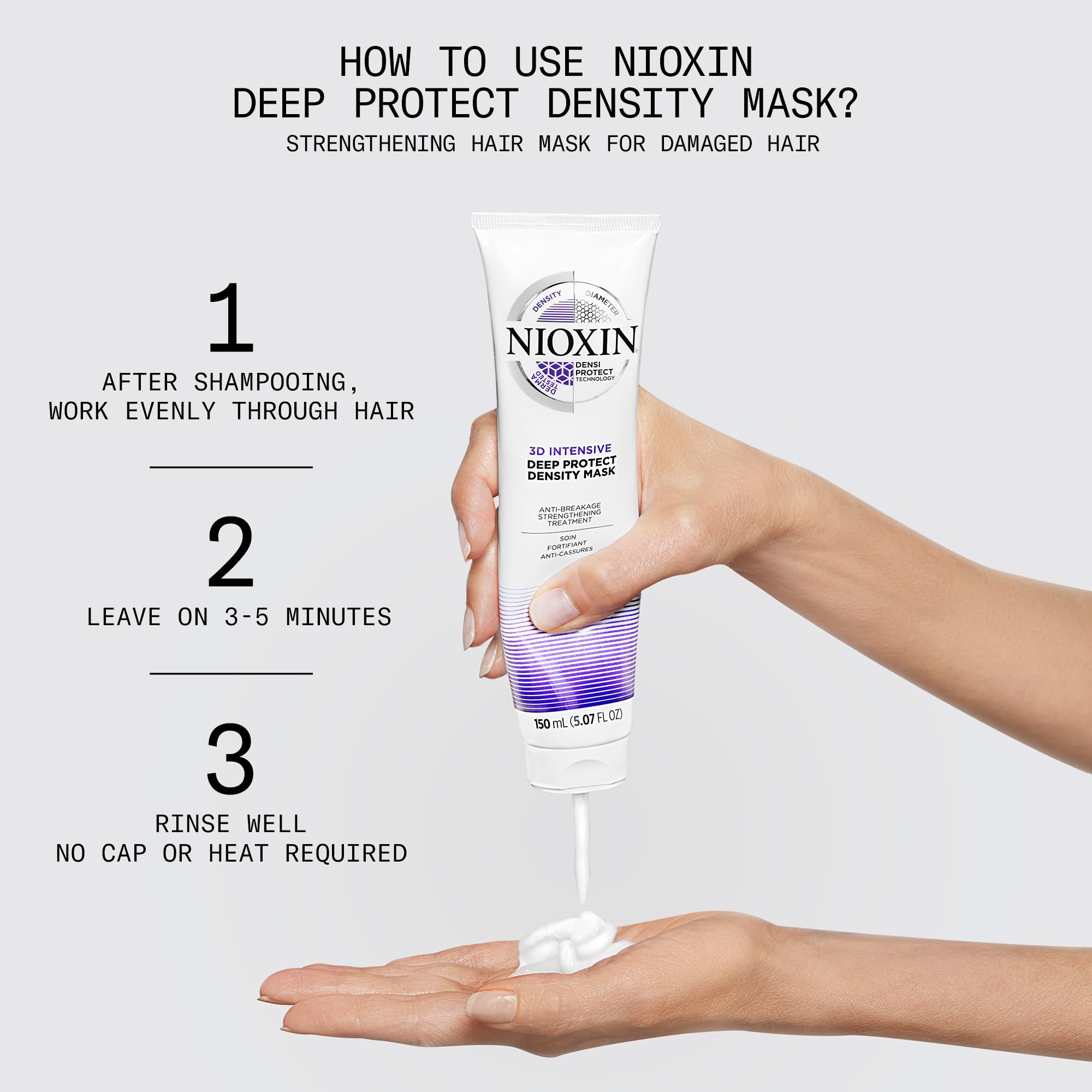 Foto 4 pulgar | Mascarilla Capilar Nioxin Deep Protect Densidad Dañado Cabello Fino - Venta Internacional.