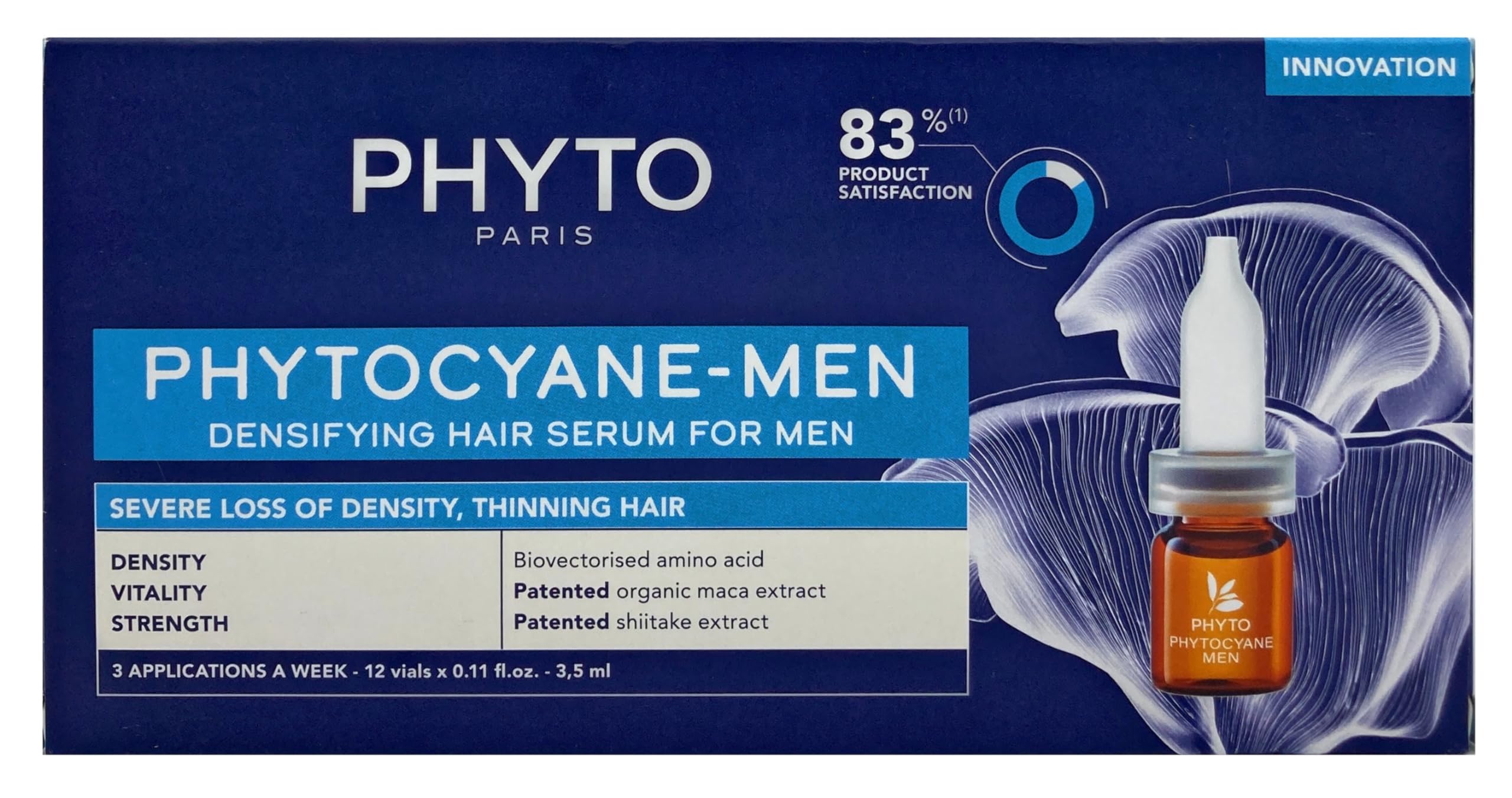 Tratamiento Densificante Phytocyane Men Anti-call & Density - Venta Internacional.