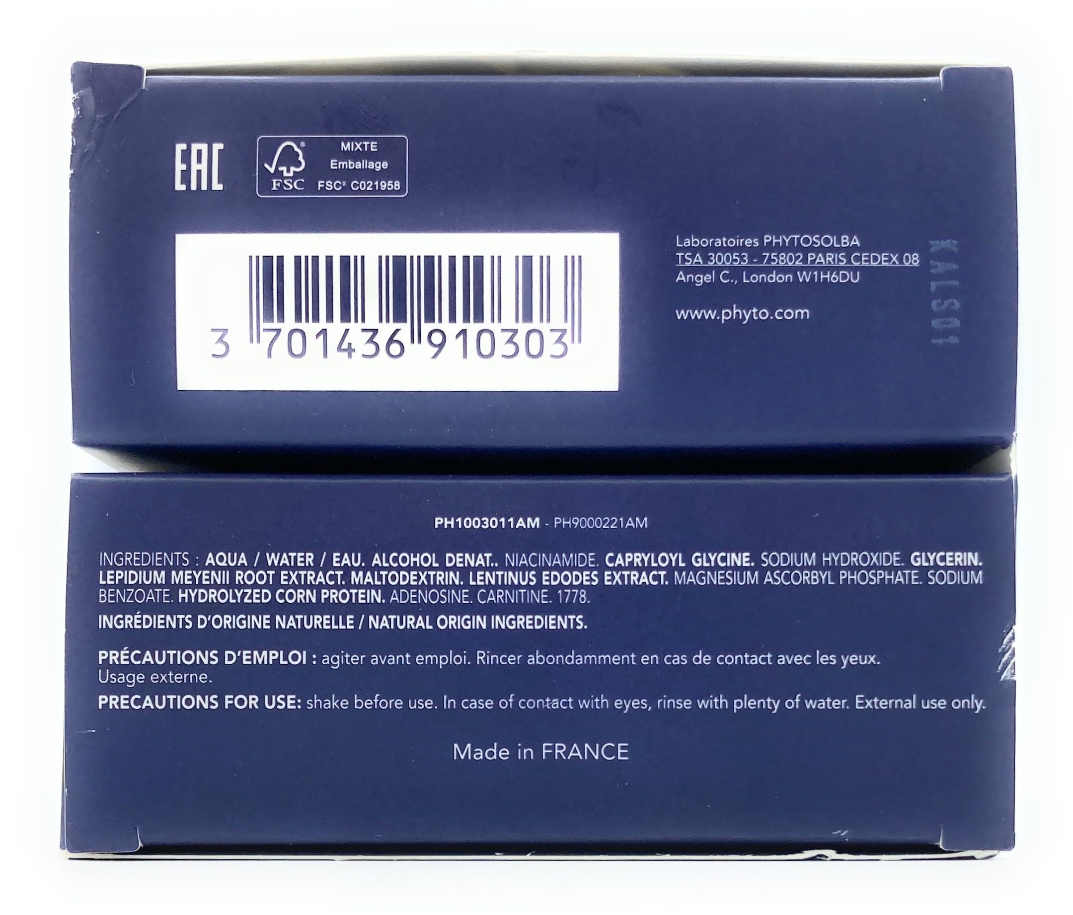 Foto 7 pulgar | Tratamiento Densificante Phytocyane Men Anti-call & Density - Venta Internacional.