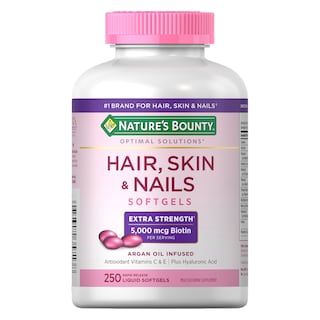 Foto 1 | Suplemento Nature's Bounty Cabello Piel y Uñas 250 U. con Biotina Softgels Capsula Blanda