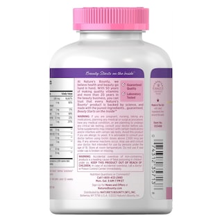 Foto 2 | Suplemento Nature's Bounty Cabello Piel y Uñas 250 U. con Biotina Softgels Capsula Blanda