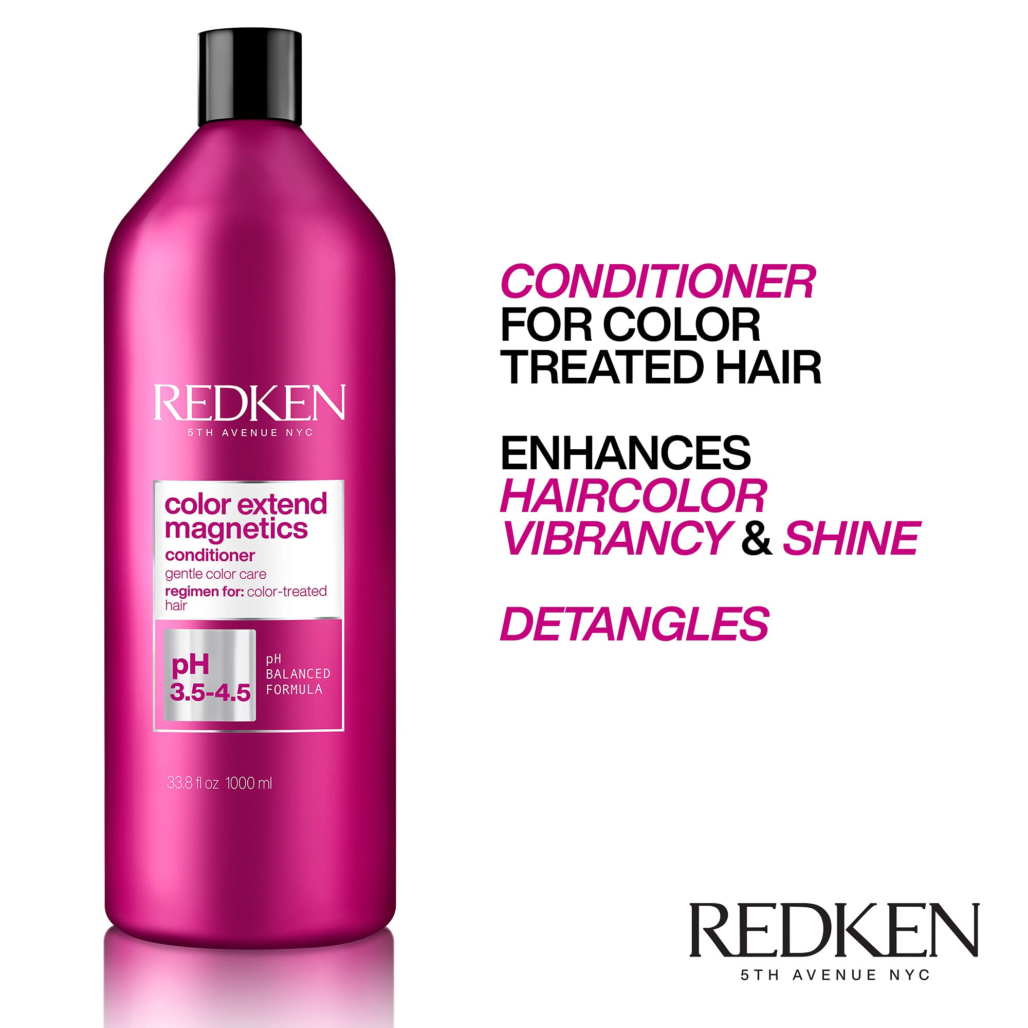 Foto 4 pulgar | Acondicionador Redken Extend Magnetics Para Cabello Teñido, 1 Litro - Venta Internacional.
