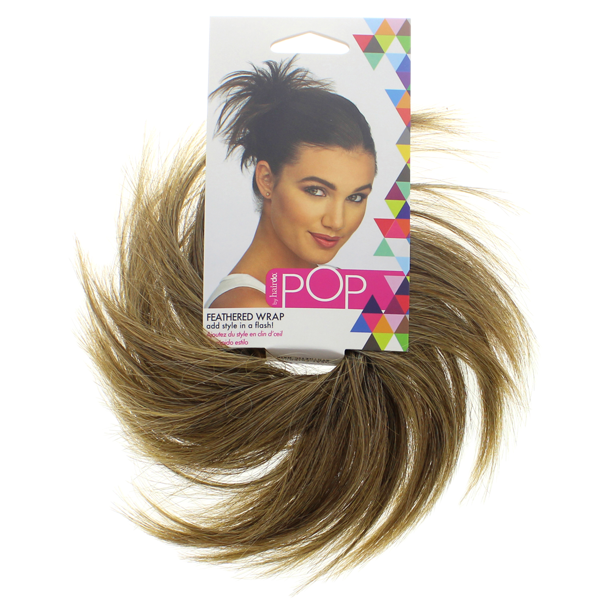 Foto 2 pulgar | Hair Wrap Hairdo Pop Feather Wrap R1416t Tostado Con Mantequilla - Venta Internacional.
