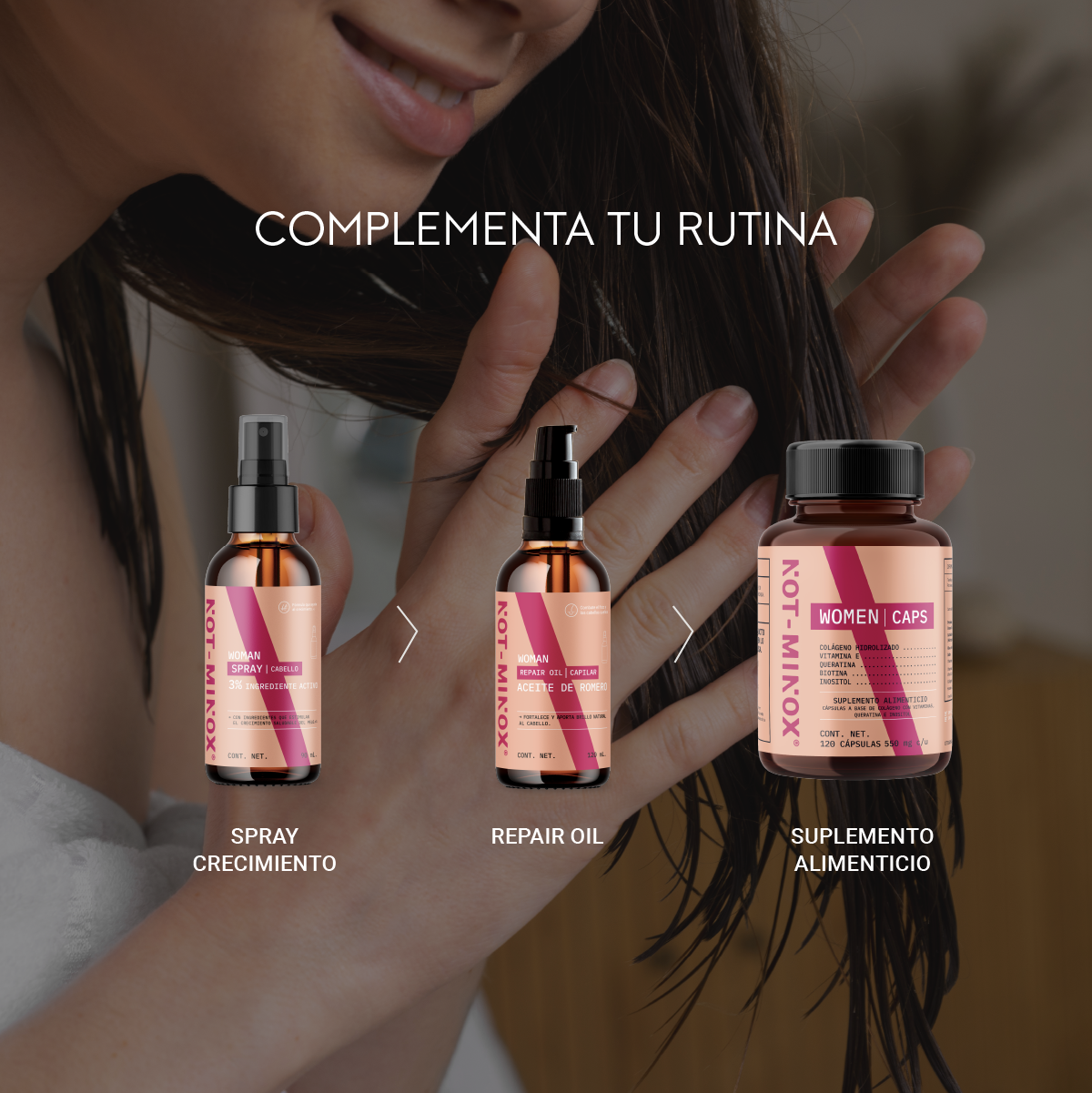 Foto 4 pulgar | Not-minox Aceite De Romero 120 Ml Aceite Para Cabello