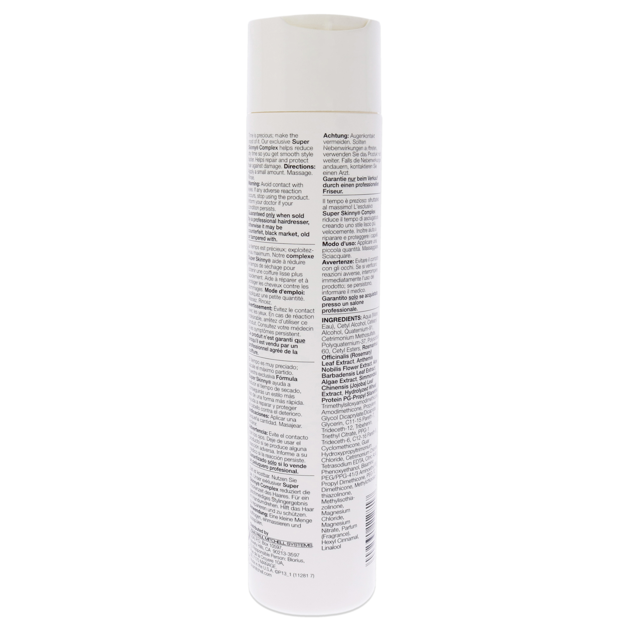 Foto 4 pulgar | Tratamiento Super Skinny De Paul Mitchell Para Unisex, 300 Ml - Venta Internacional.