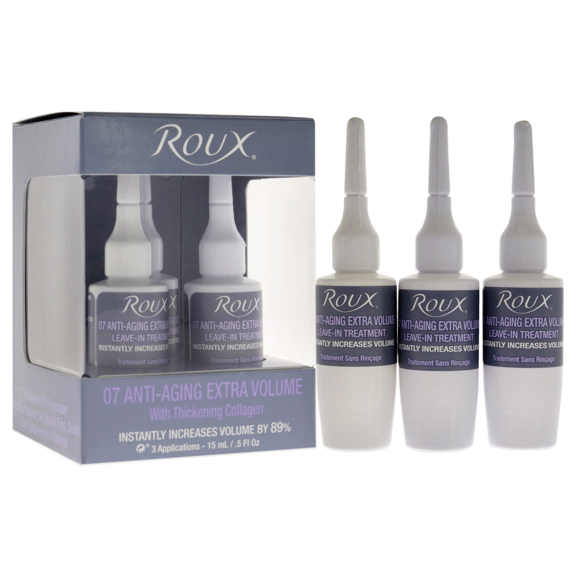 Foto 4 pulgar | Tratamiento Antienvejecimiento Extra Volume Roux 07 Para Unisex - Venta Internacional.