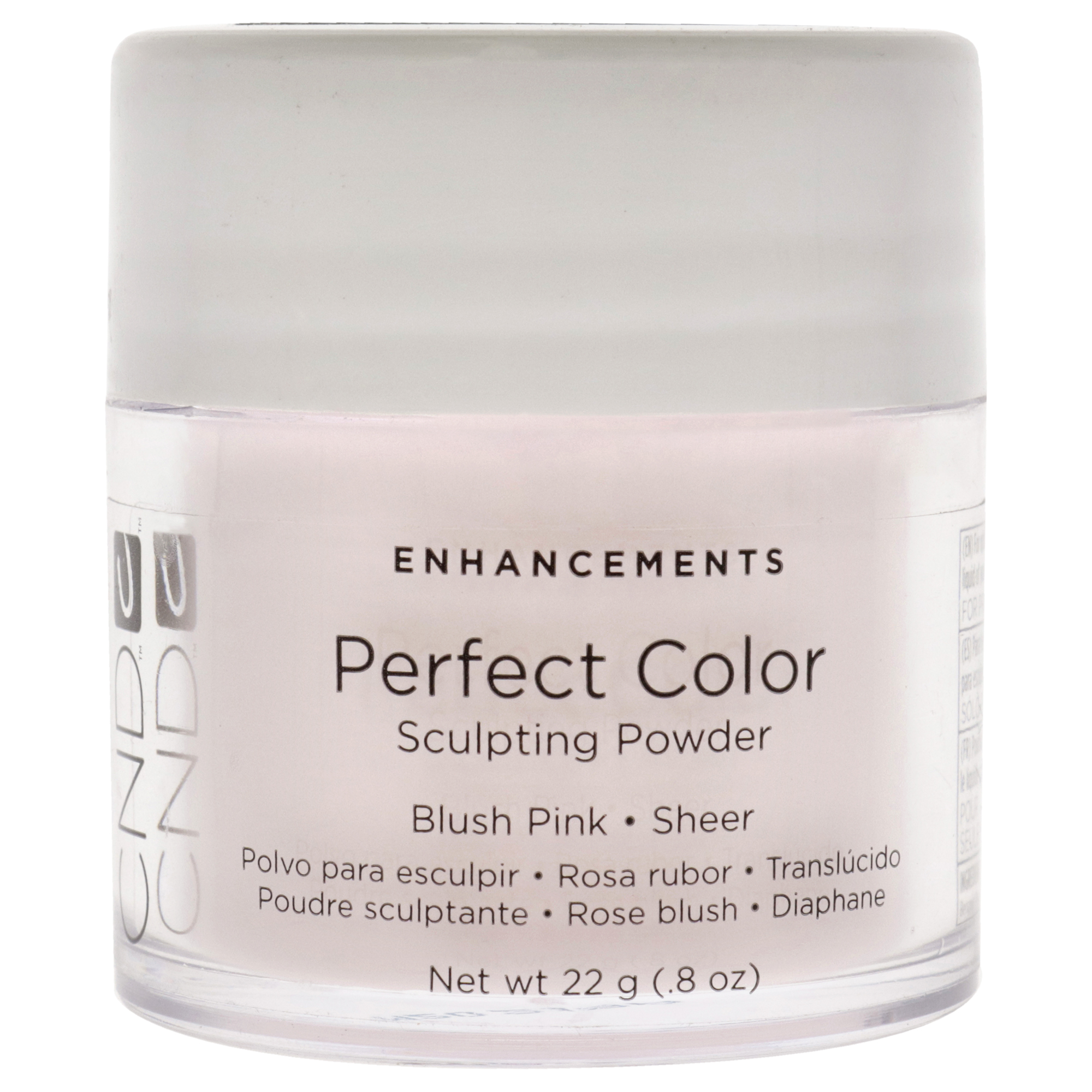 Foto 2 pulgar | Polvo Para Esculpir Cnd Perfect Color Blush Pink Sheer 23 Ml - Venta Internacional.