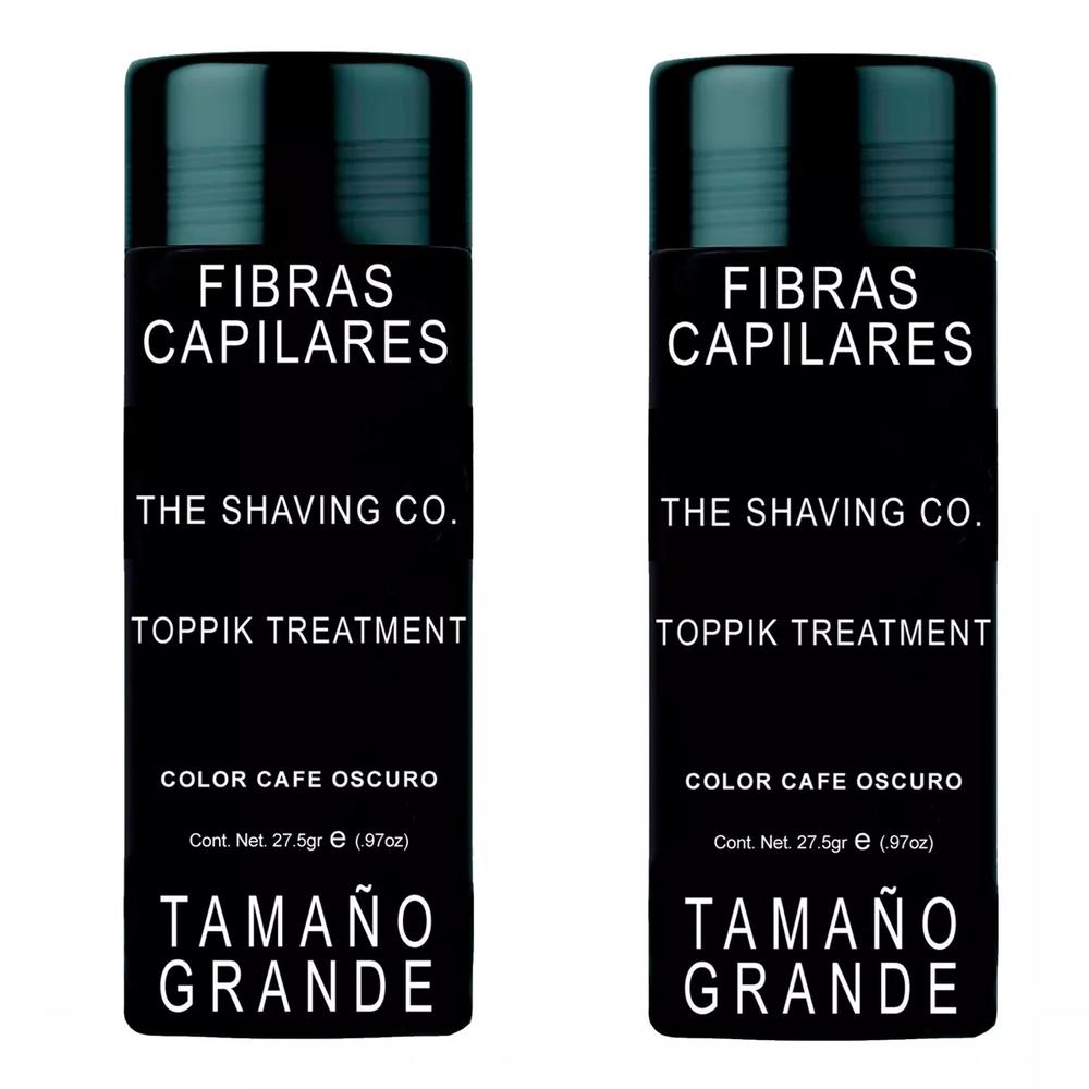 Foto 2 pulgar | Kit X 2 Fibras Capilares The Shaving Co Toppik Treatment Cafe Oscuro