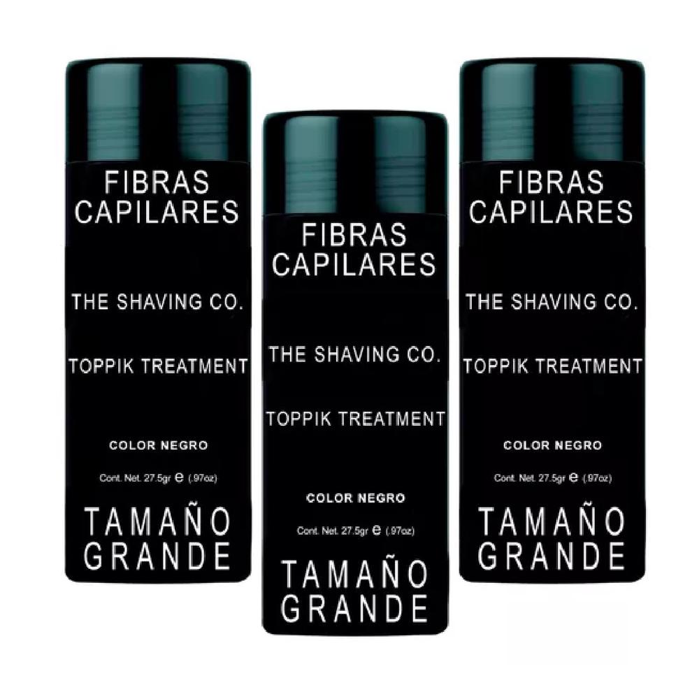 Foto 2 pulgar | Kit X 3 Fibras Capilares The Shaving Co Toppik Treatment Negro