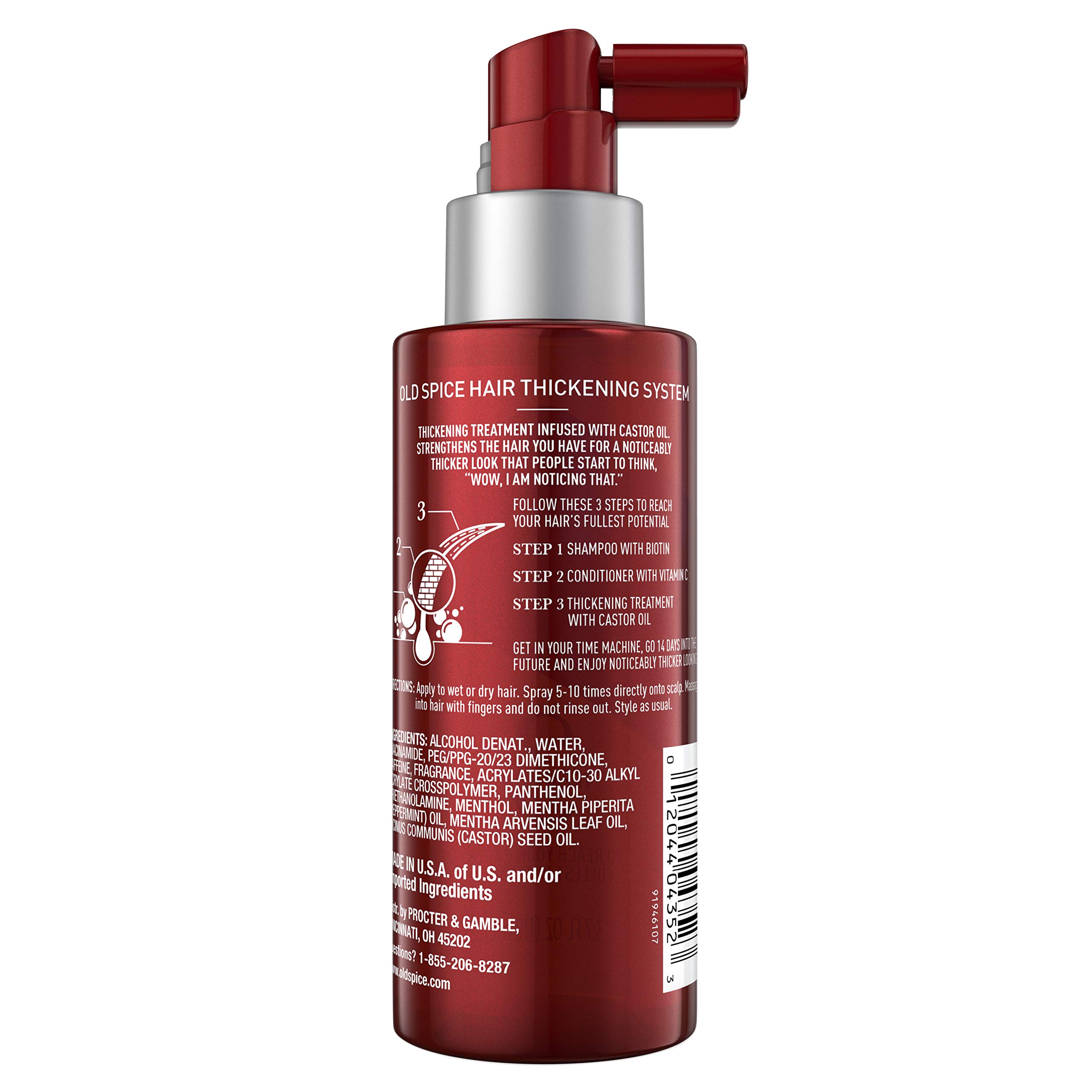 Foto 3 pulgar | Tratamiento Para Engrosar El Cabello Old Spice Step 3 Para Hombre, 110 Ml - Venta Internacional.