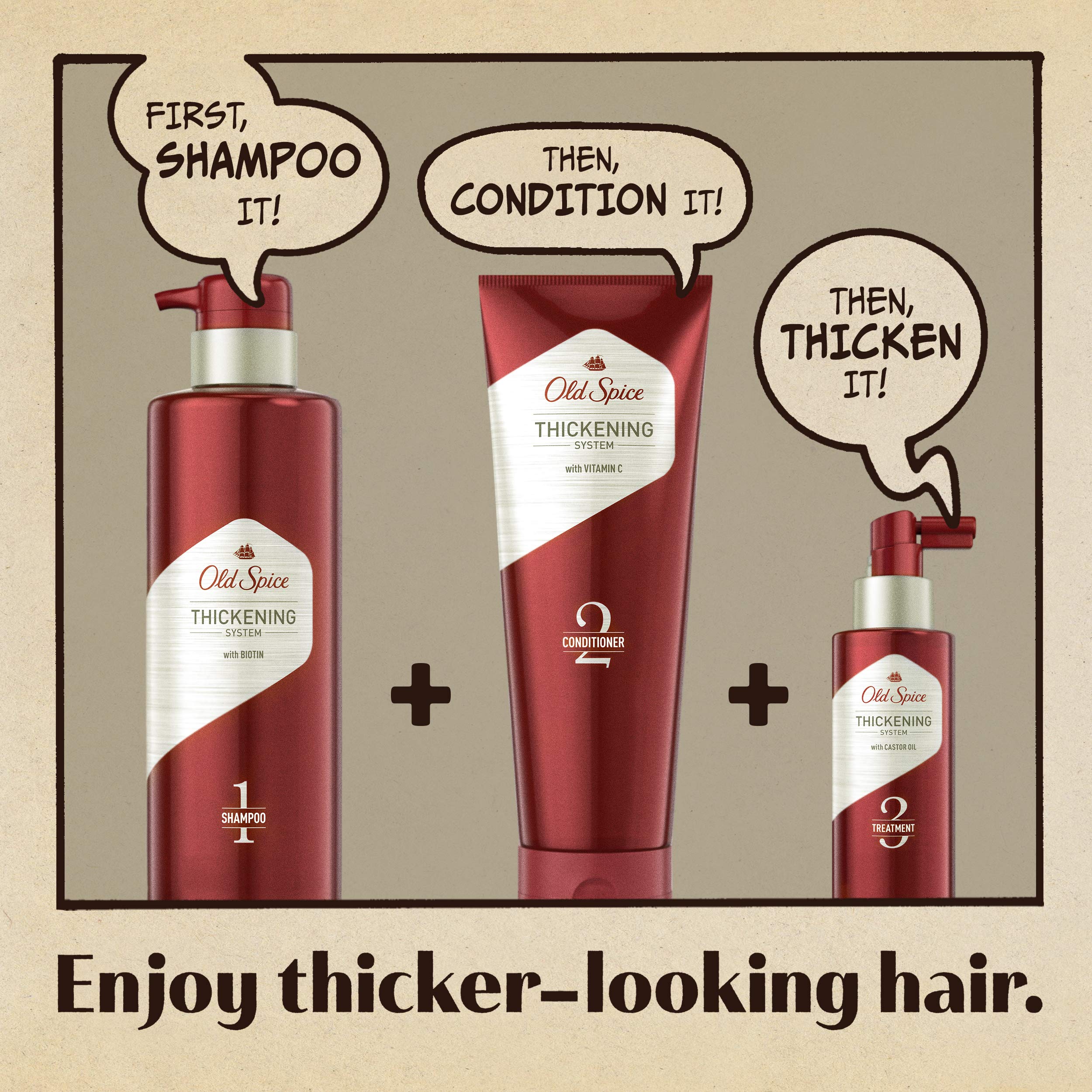 Foto 4 pulgar | Tratamiento Para Engrosar El Cabello Old Spice Step 3 Para Hombre, 110 Ml - Venta Internacional.
